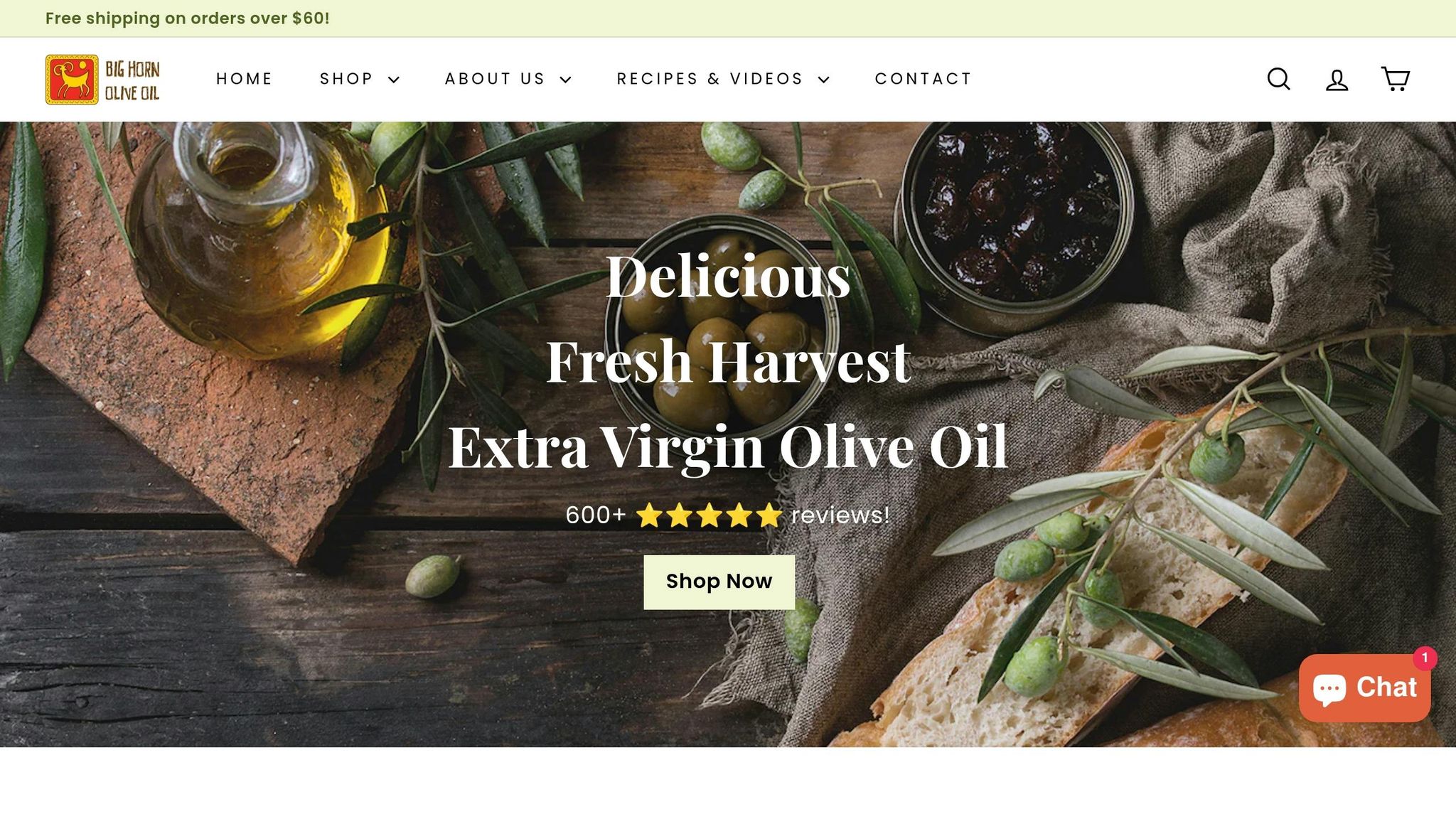 Big Horn Olive Oil