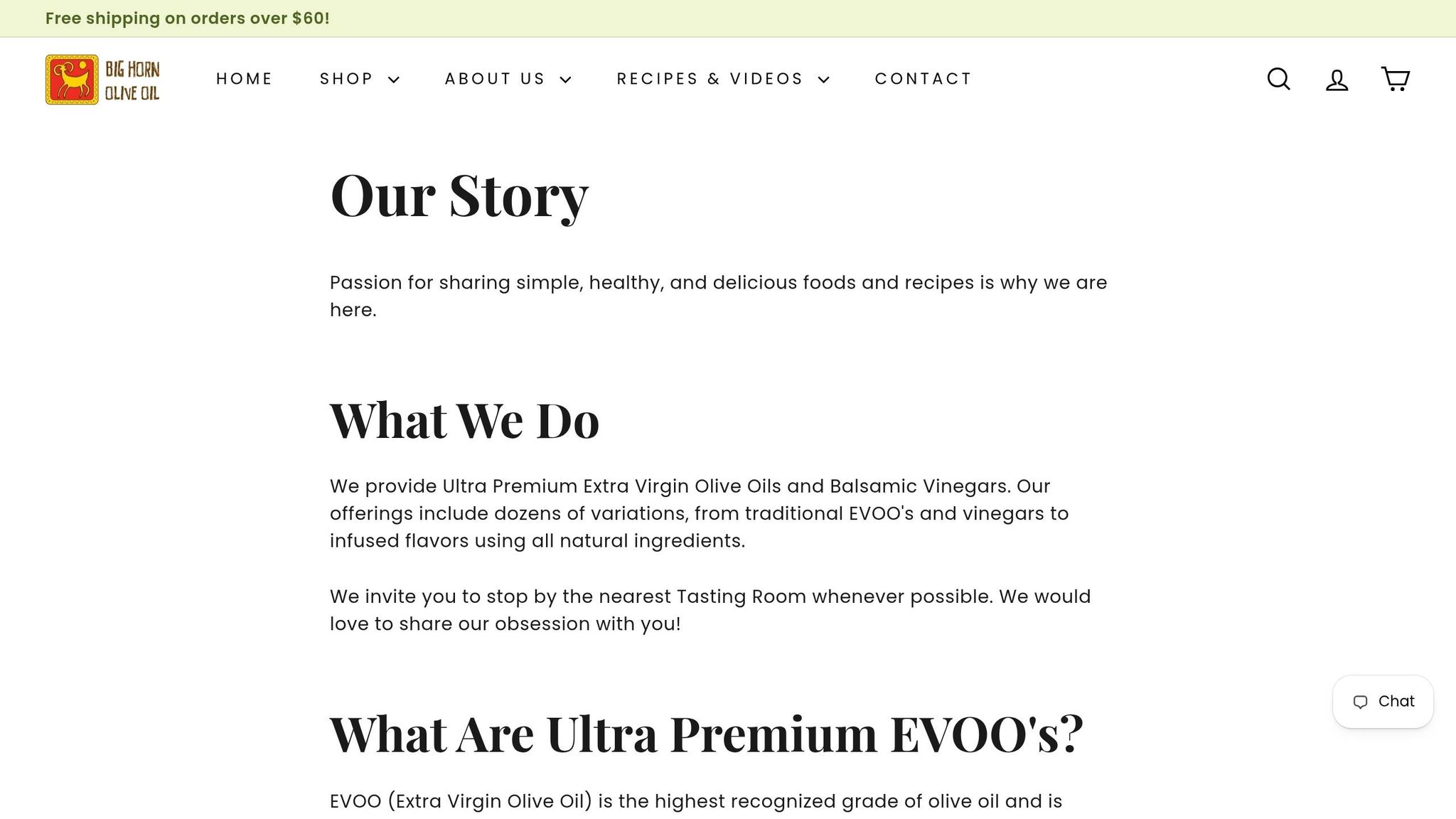 Big Horn Olive Oil