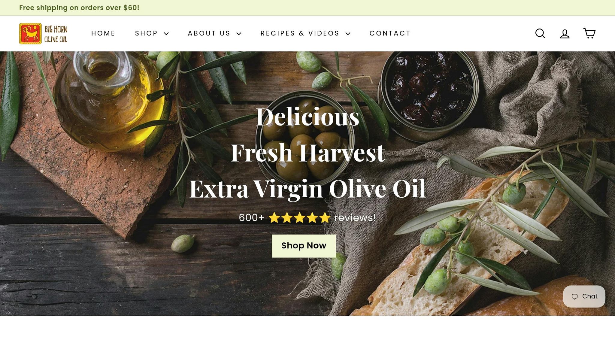 Big Horn Olive Oil