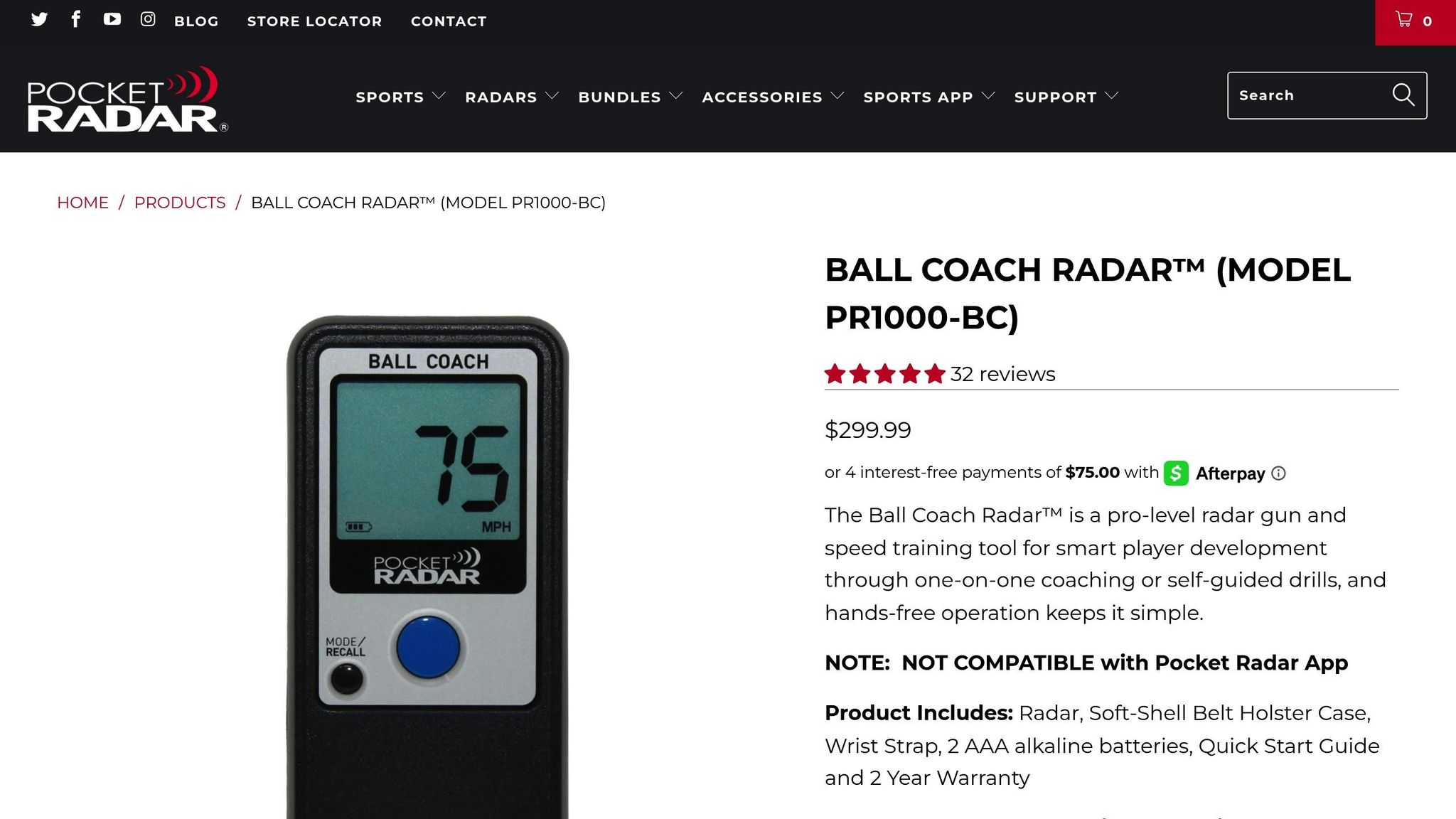 Pocket Radar