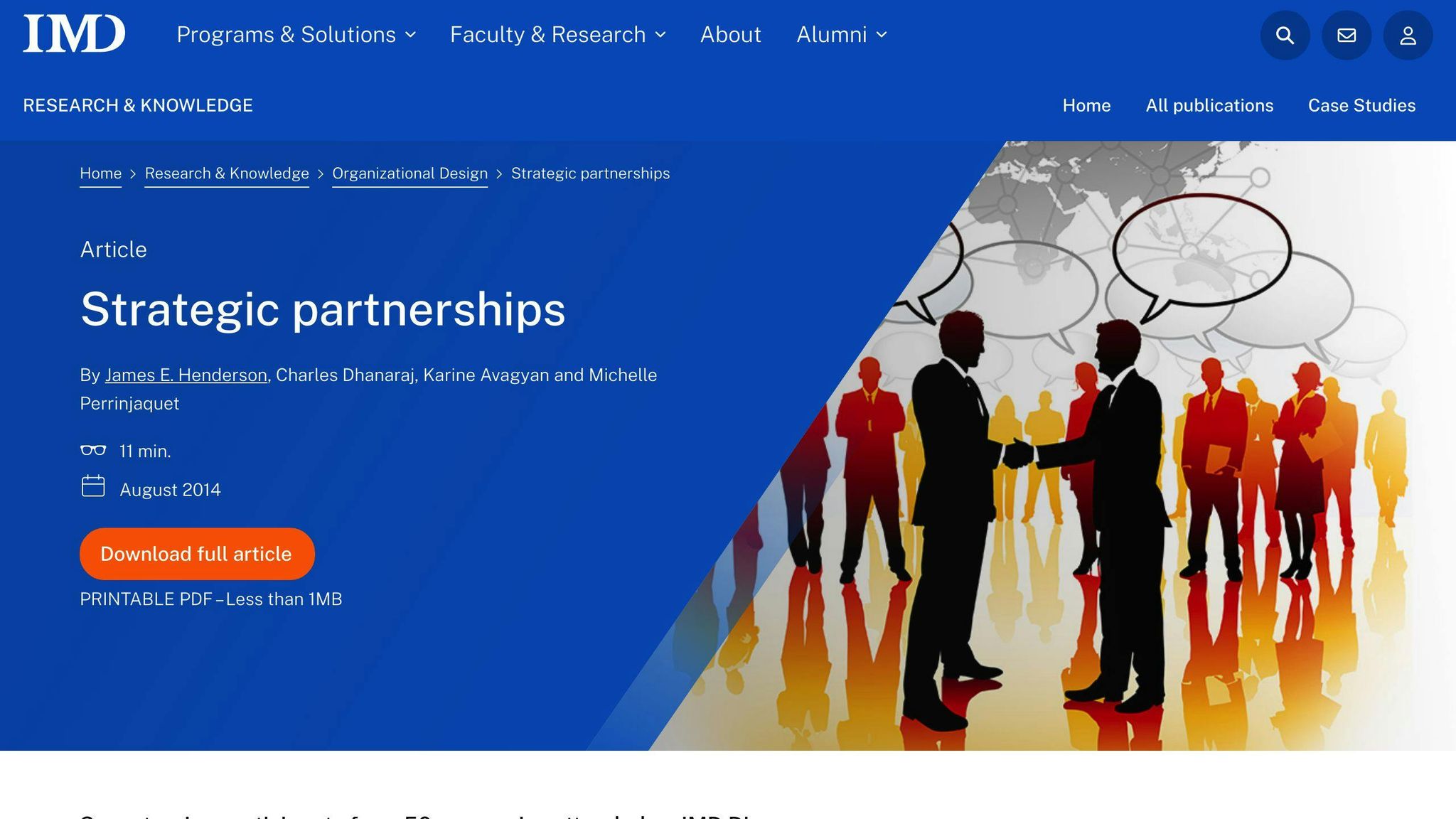 Strategic Partnerships