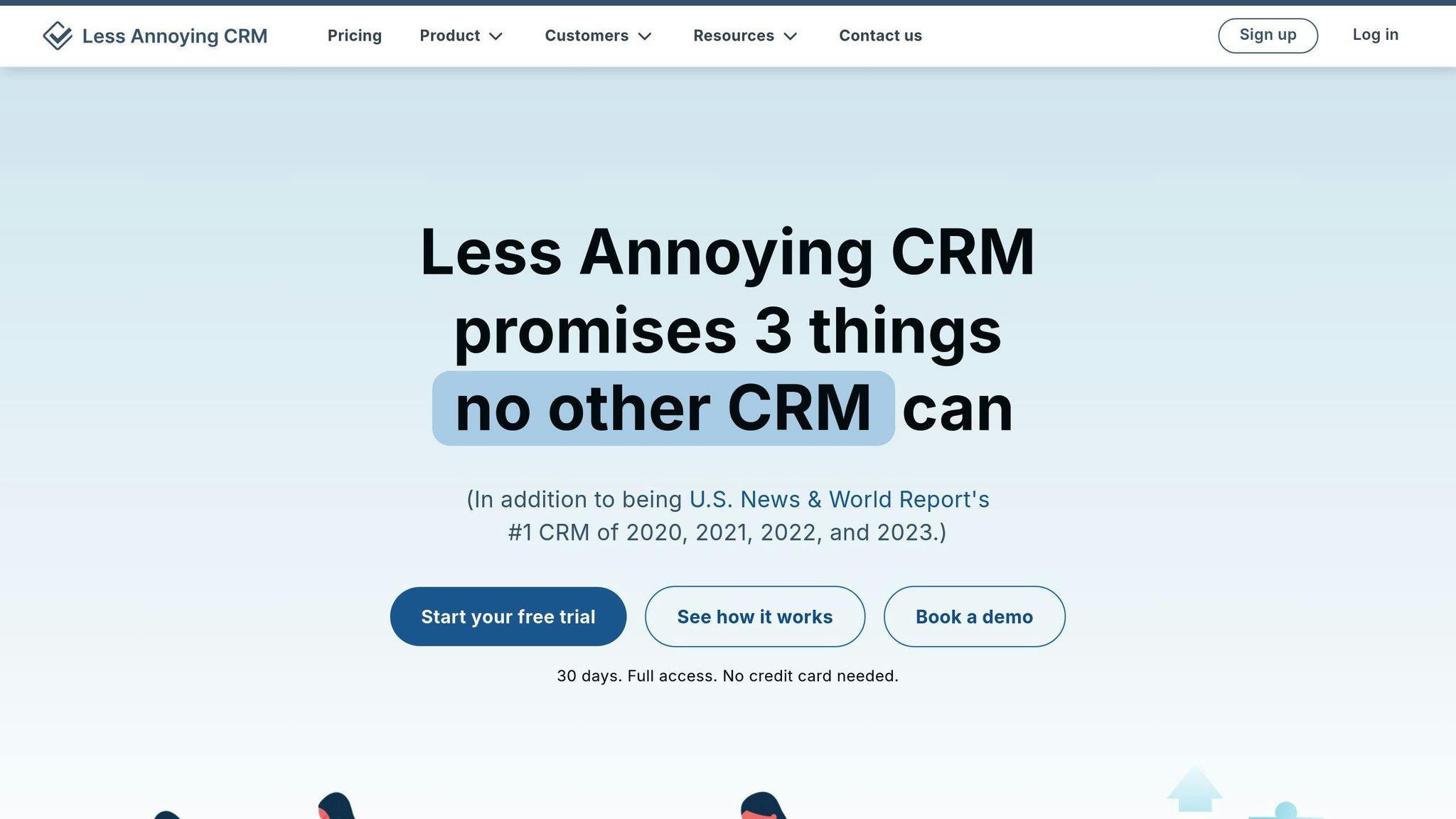 Less Annoying CRM