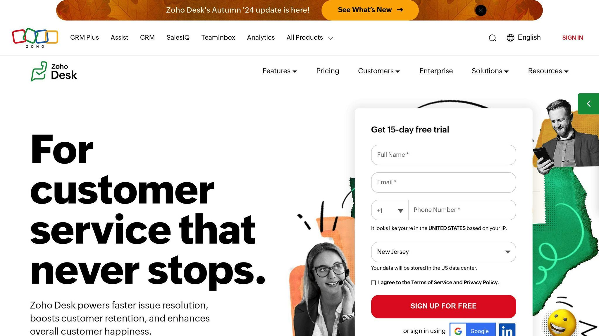 Zoho Desk