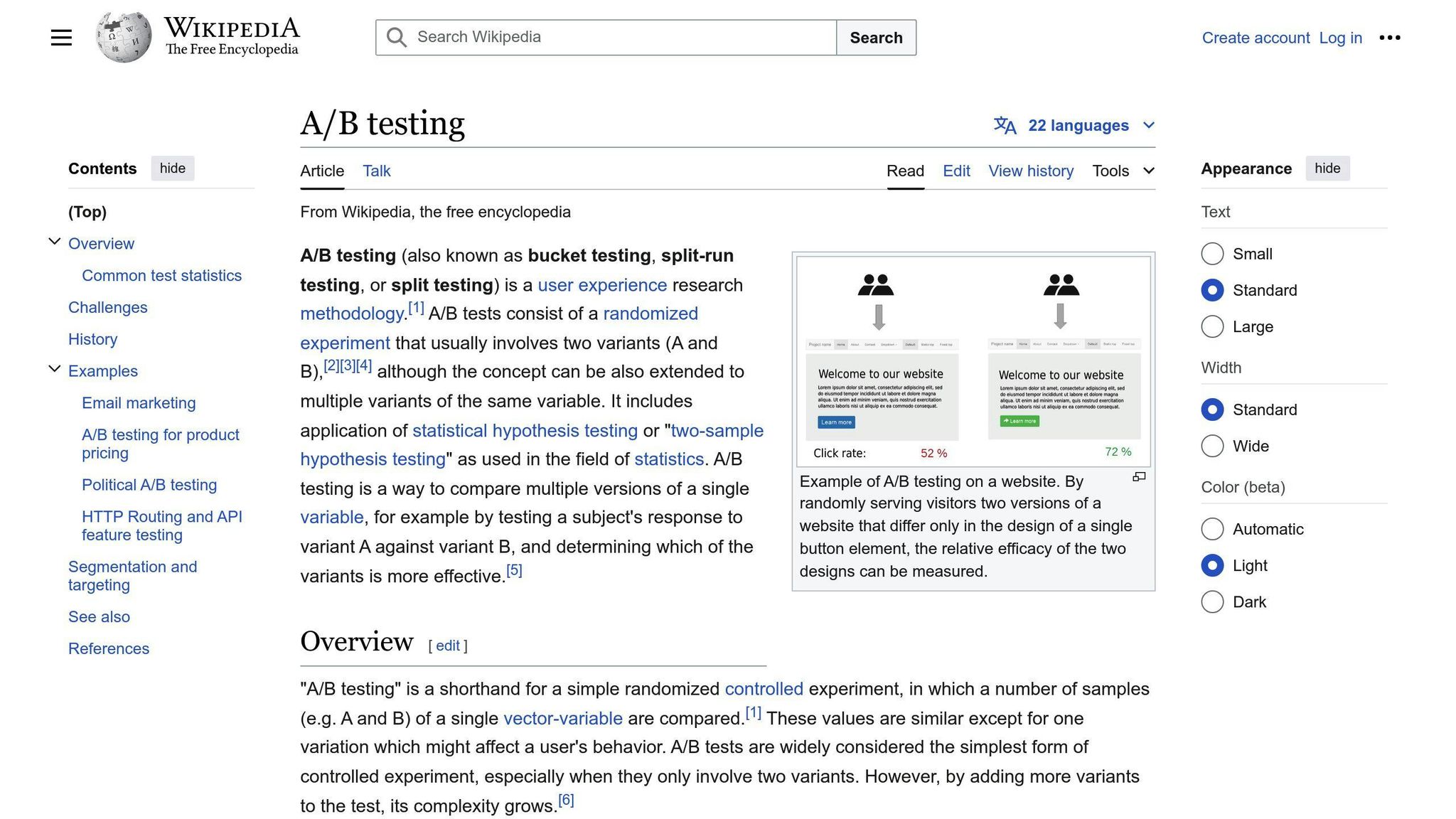 A/B Testing