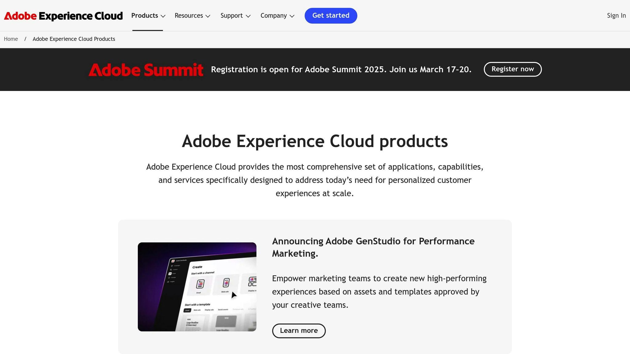 Adobe Experience Cloud