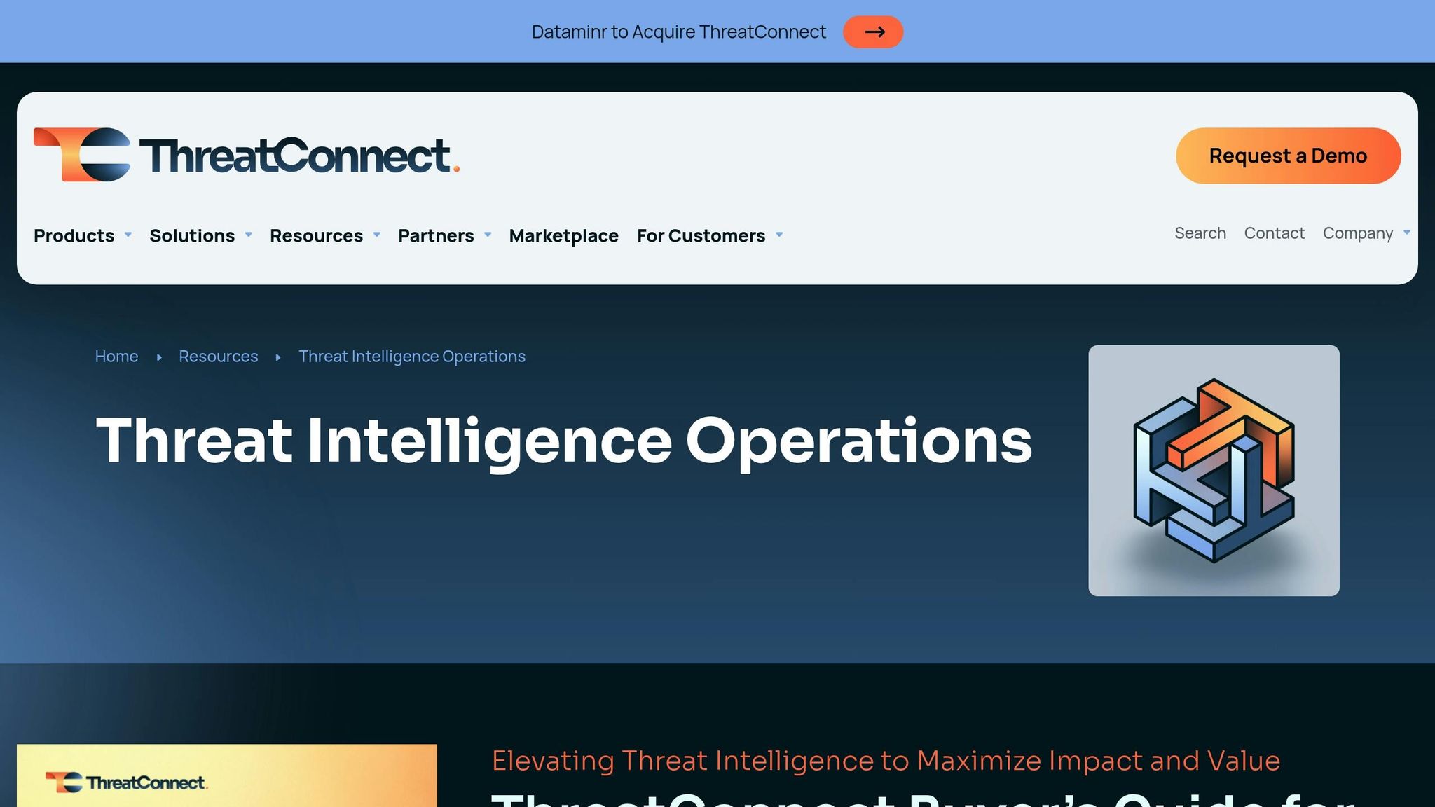 ThreatConnect Intelligence Operations
