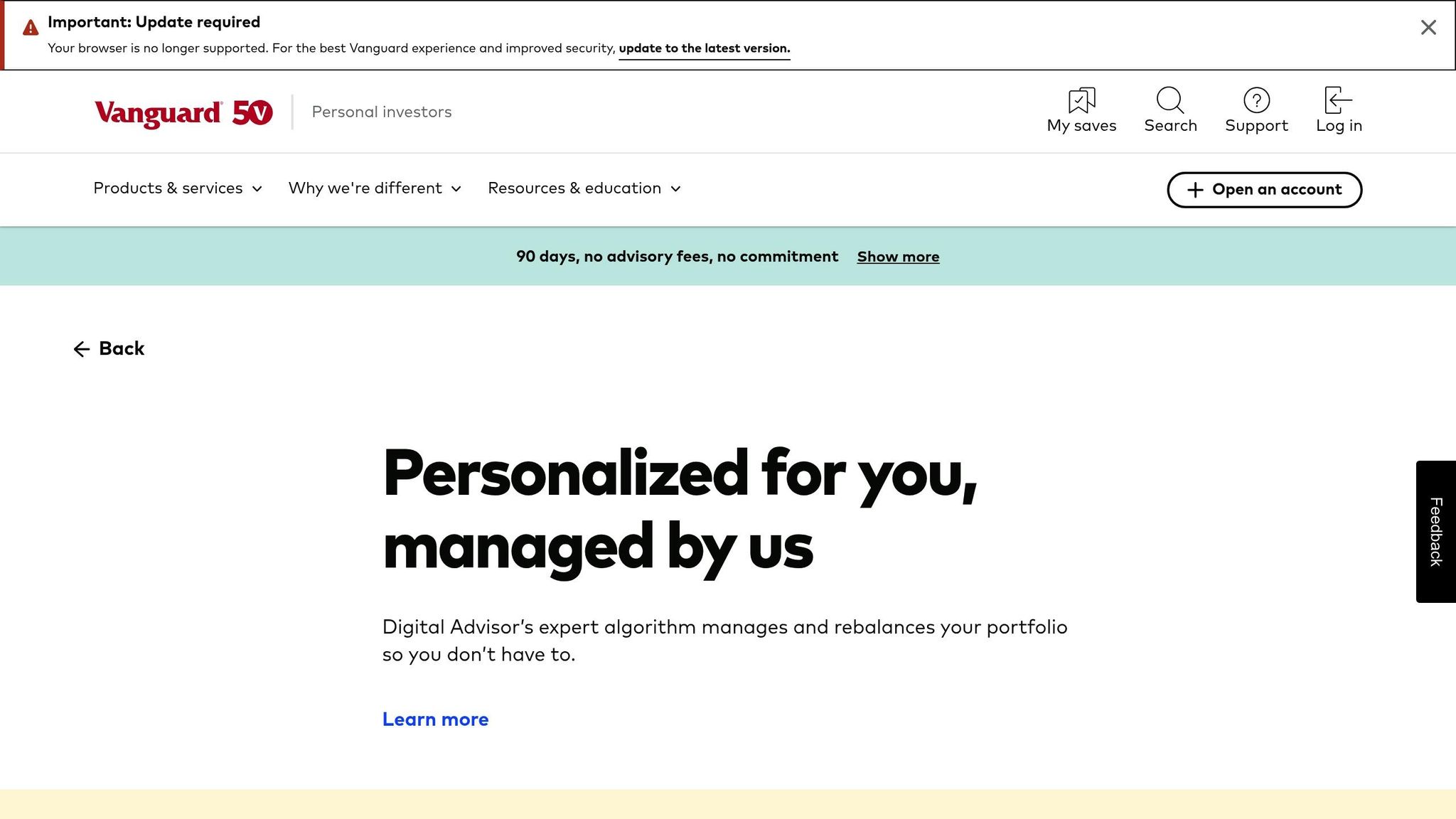 Vanguard Digital Advisor