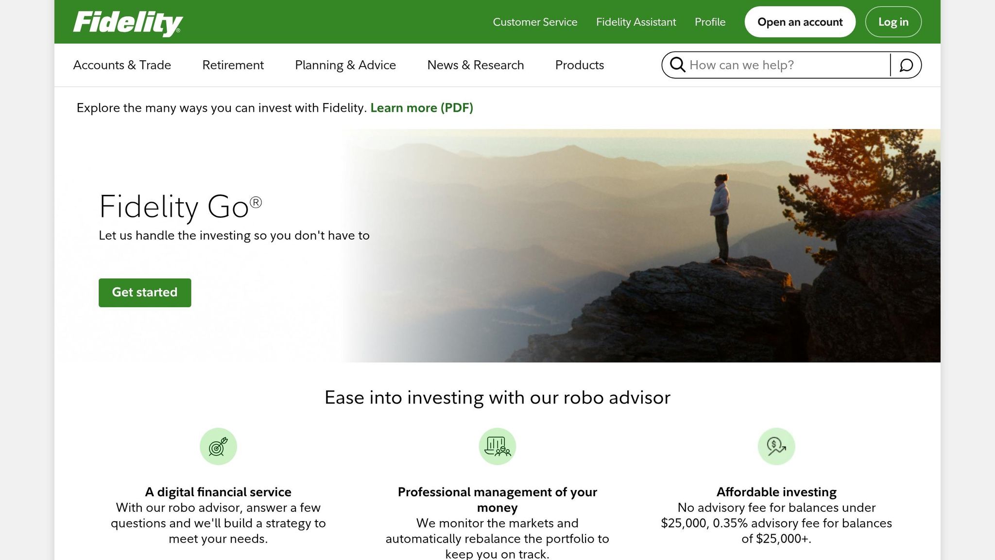 Fidelity Go