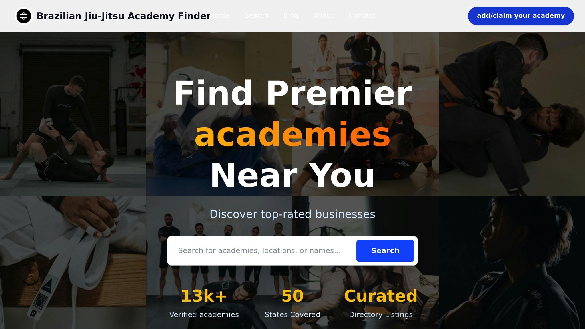 Brazilian Jiu-Jitsu Gyms Directory