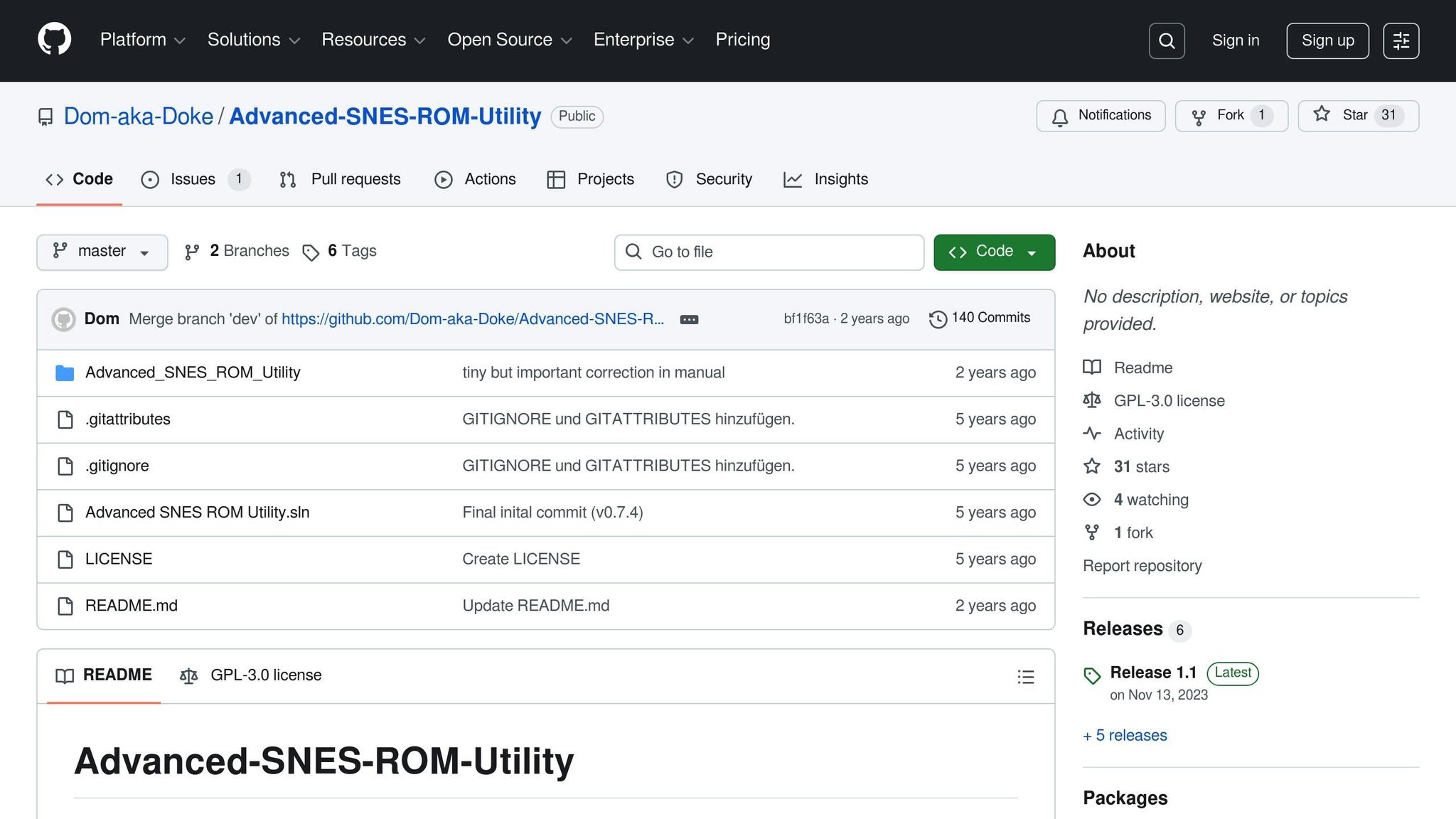 Advanced SNES ROM Utility