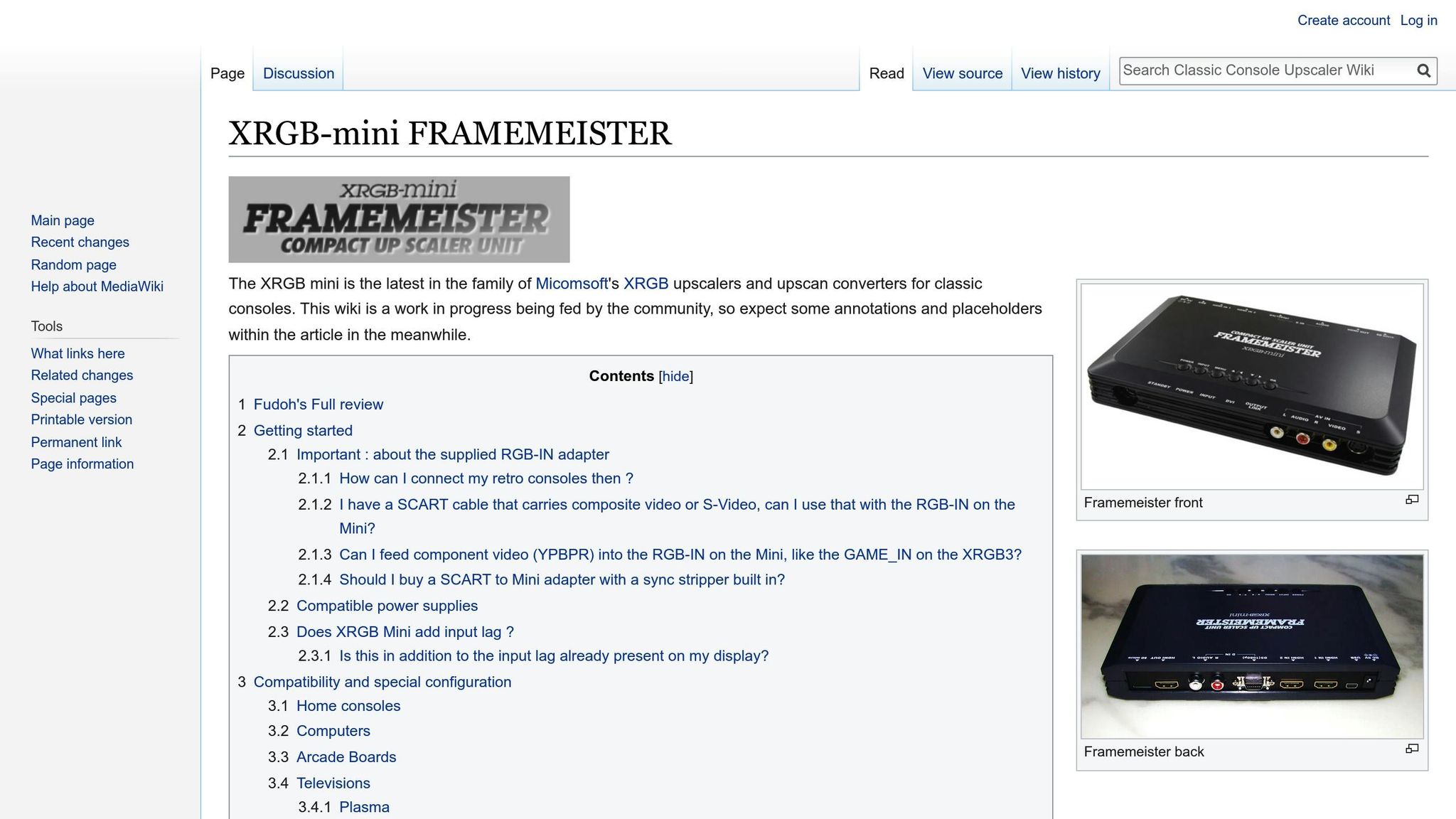 XRGB Mini Framemeister