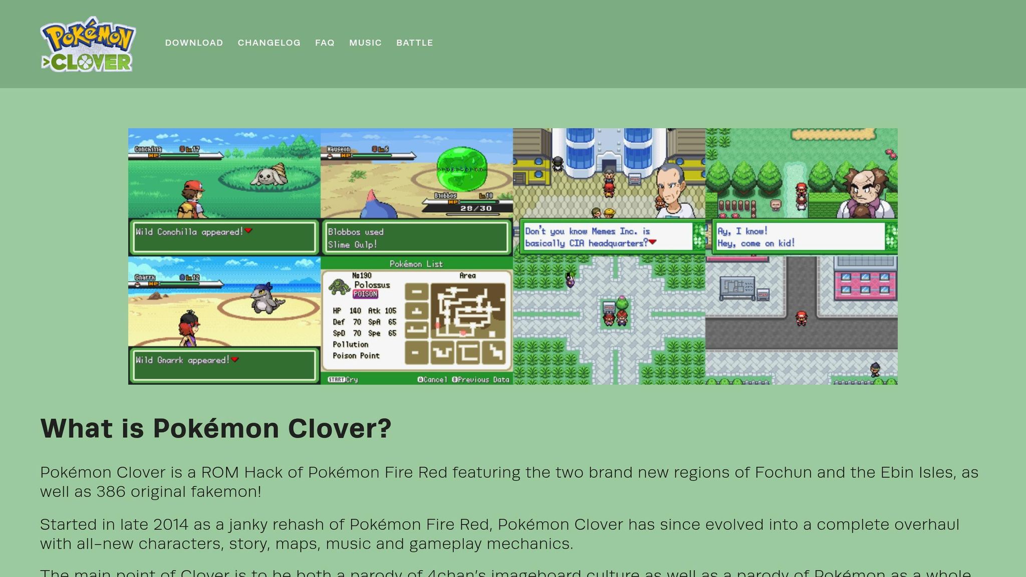 Pokémon Clover