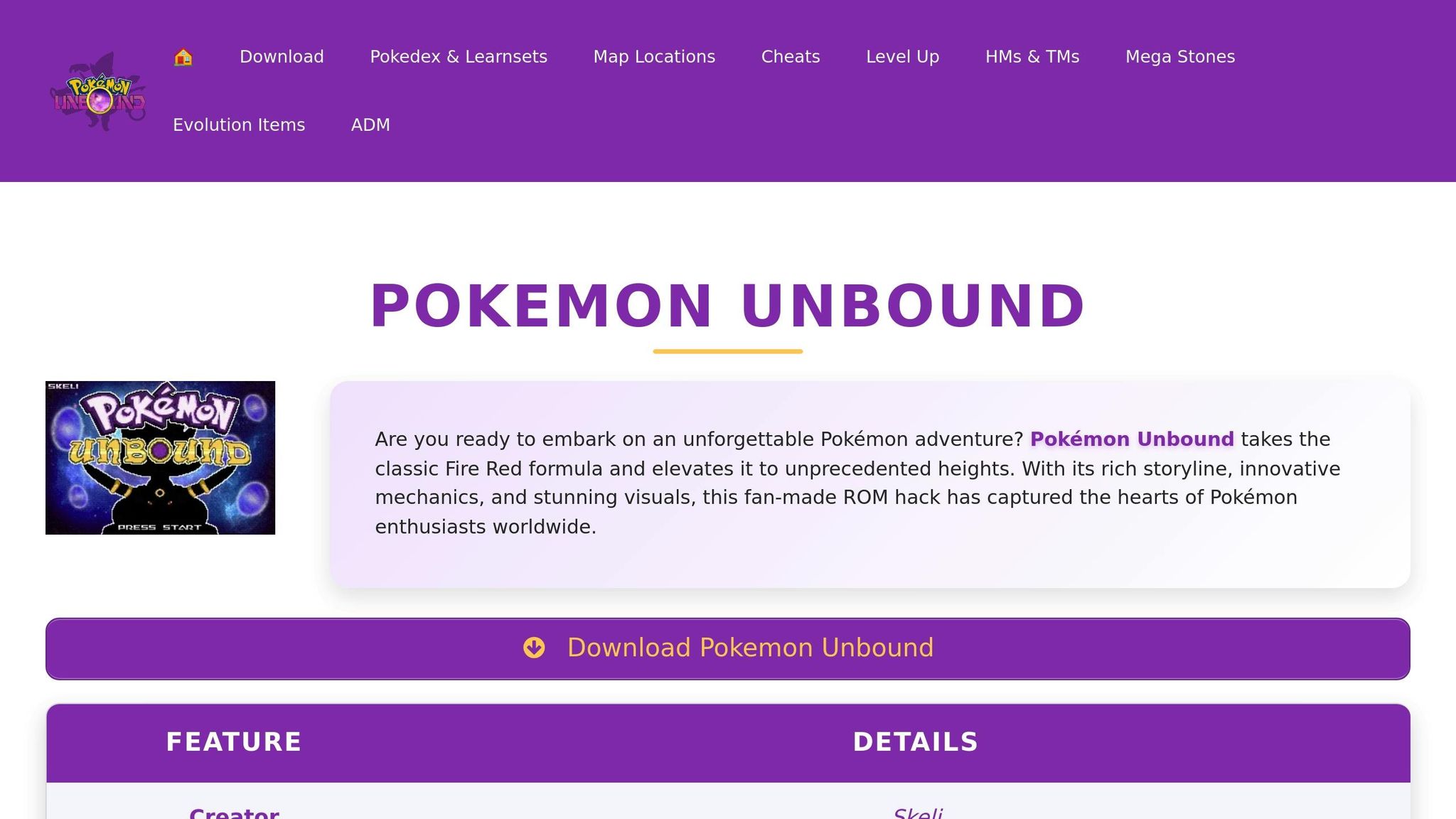 Pokémon Unbound