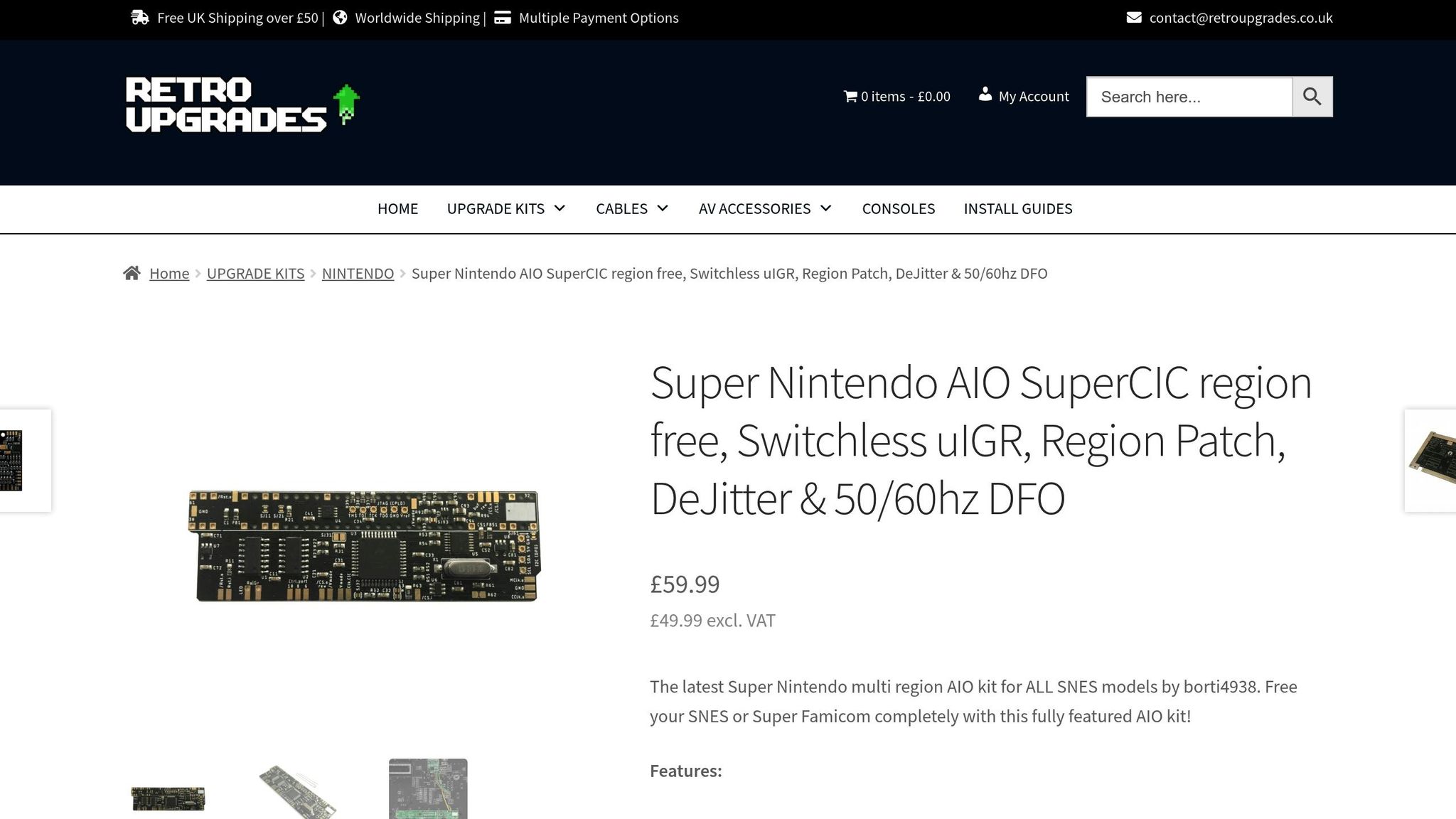 SNES Multi AIO Board