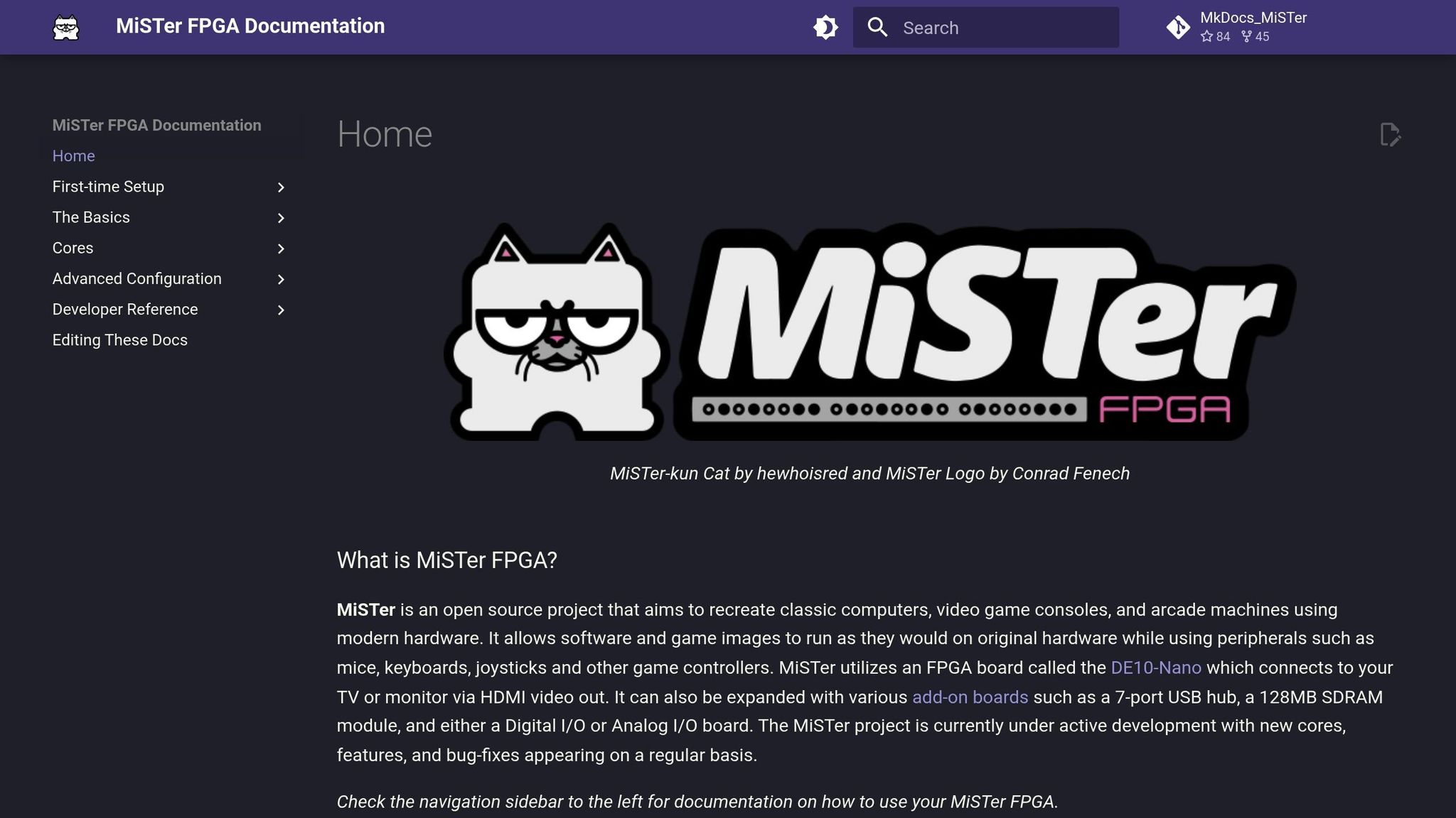 MiSTer FPGA