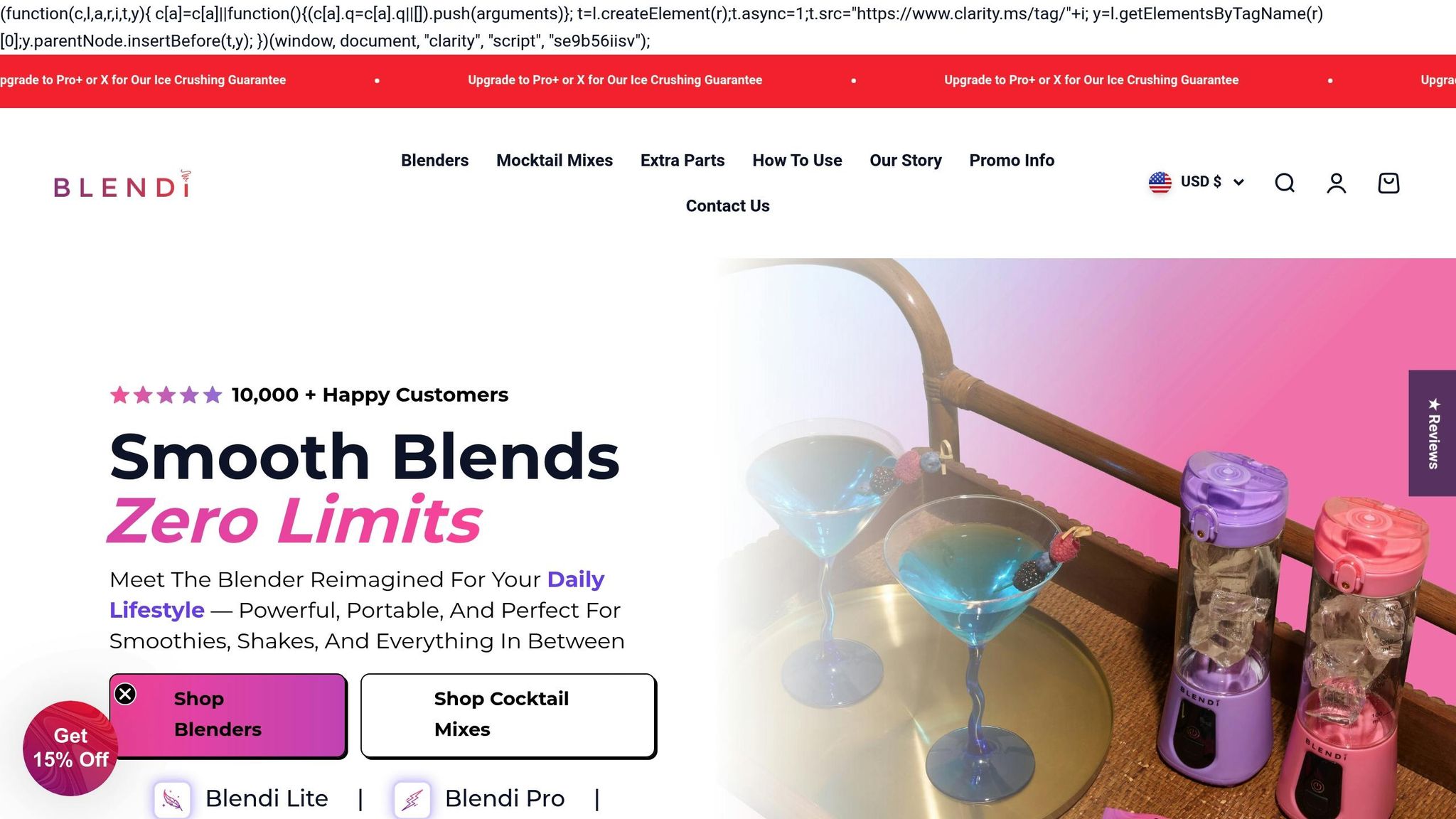BLENDi Portable Blender
