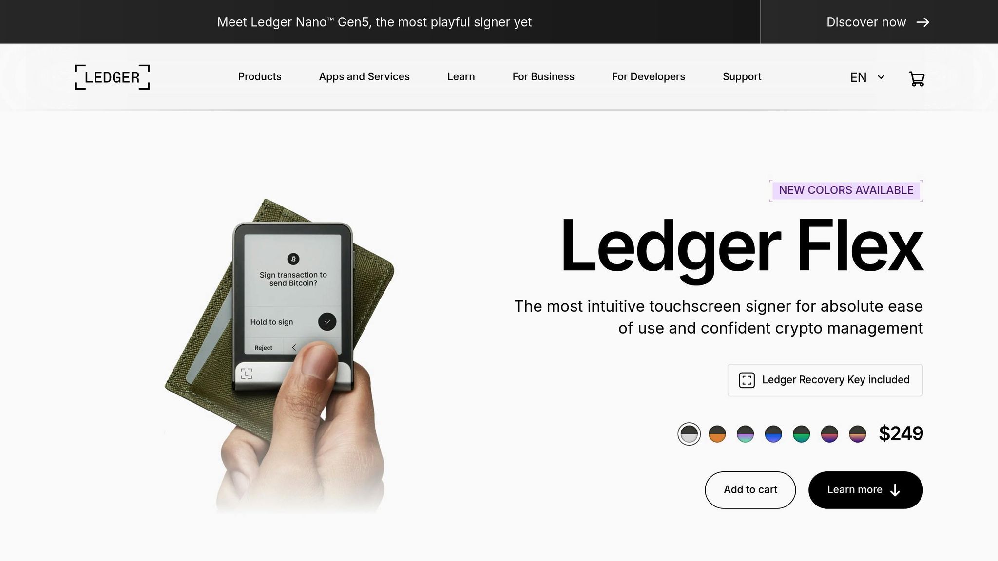 Ledger Flex