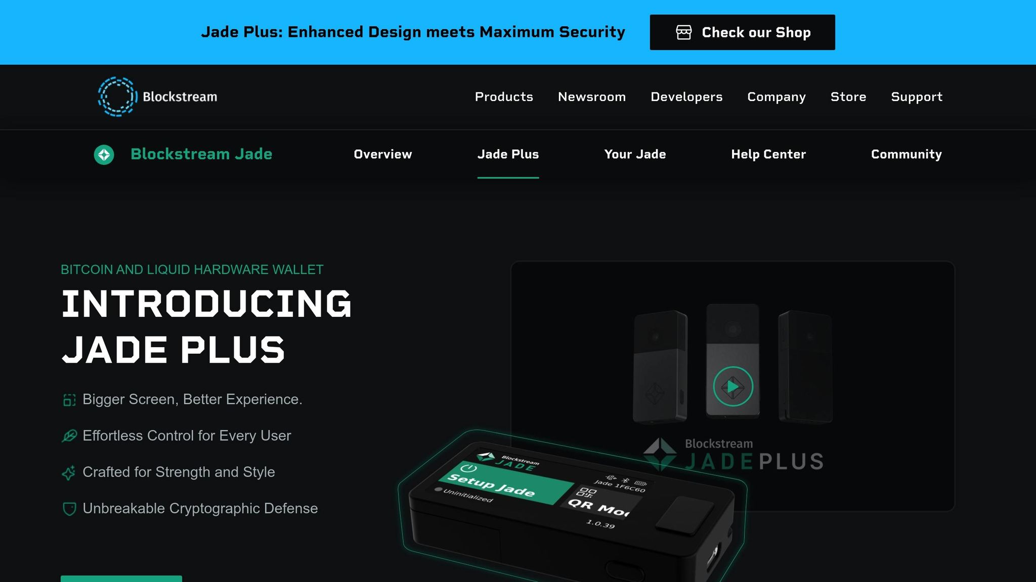 Blockstream Jade Plus