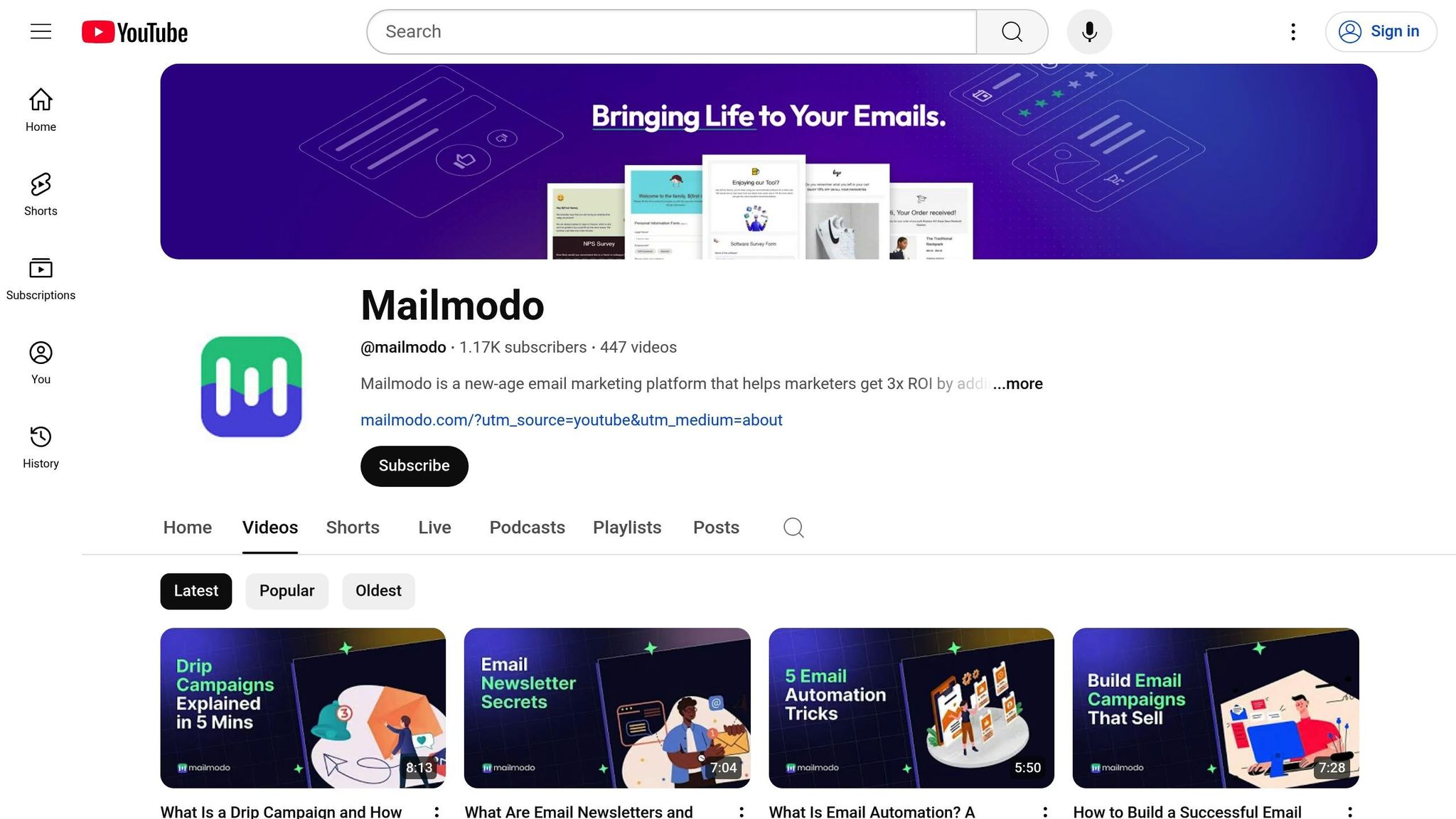 Mailmodo