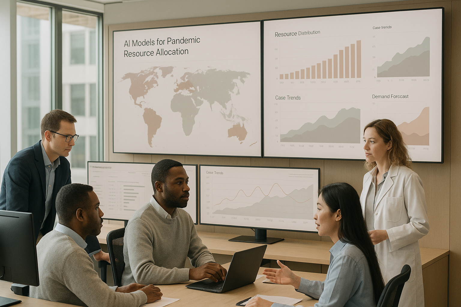 AI Models for Pandemic Resource Allocation