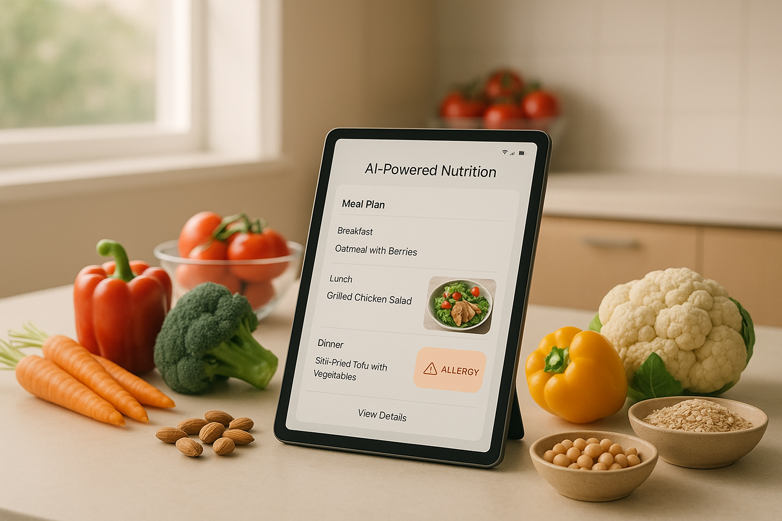 AI-Powered Nutrition for Allergy Management