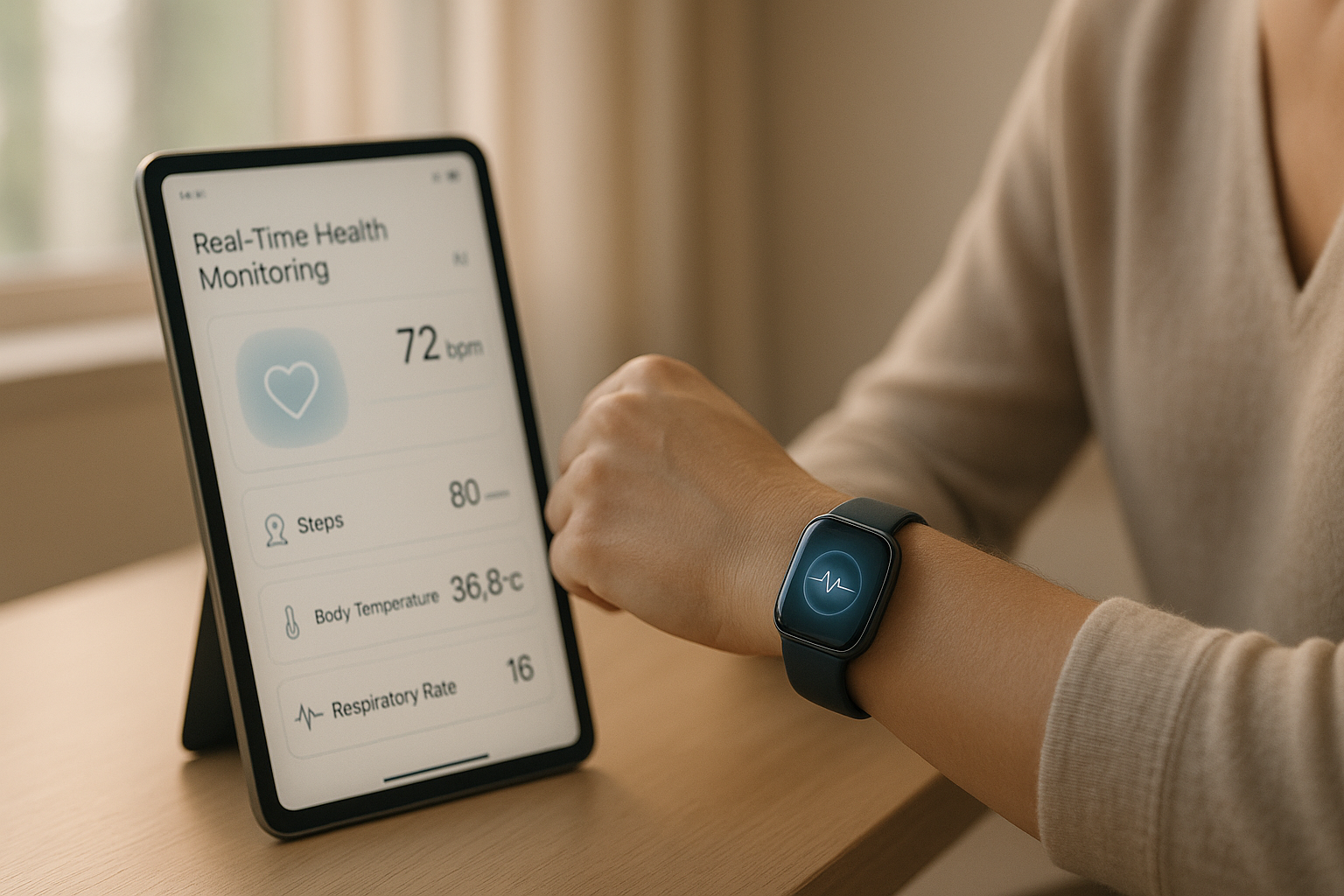 Real-Time Health Monitoring with AI: How It Works