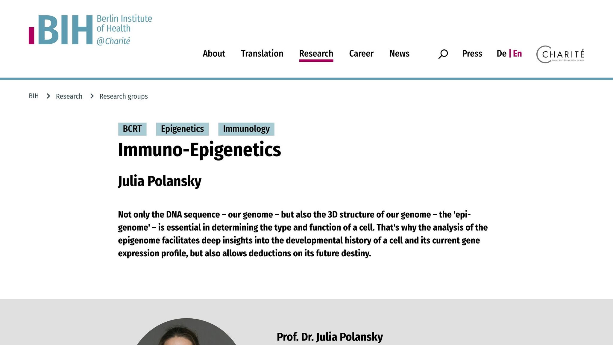 ImmunoEpigenetics Analyzer