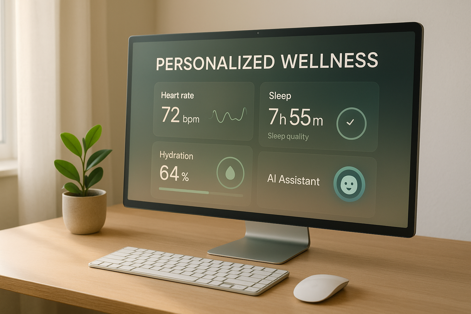 Personalized Wellness with AI Agent Protocols
