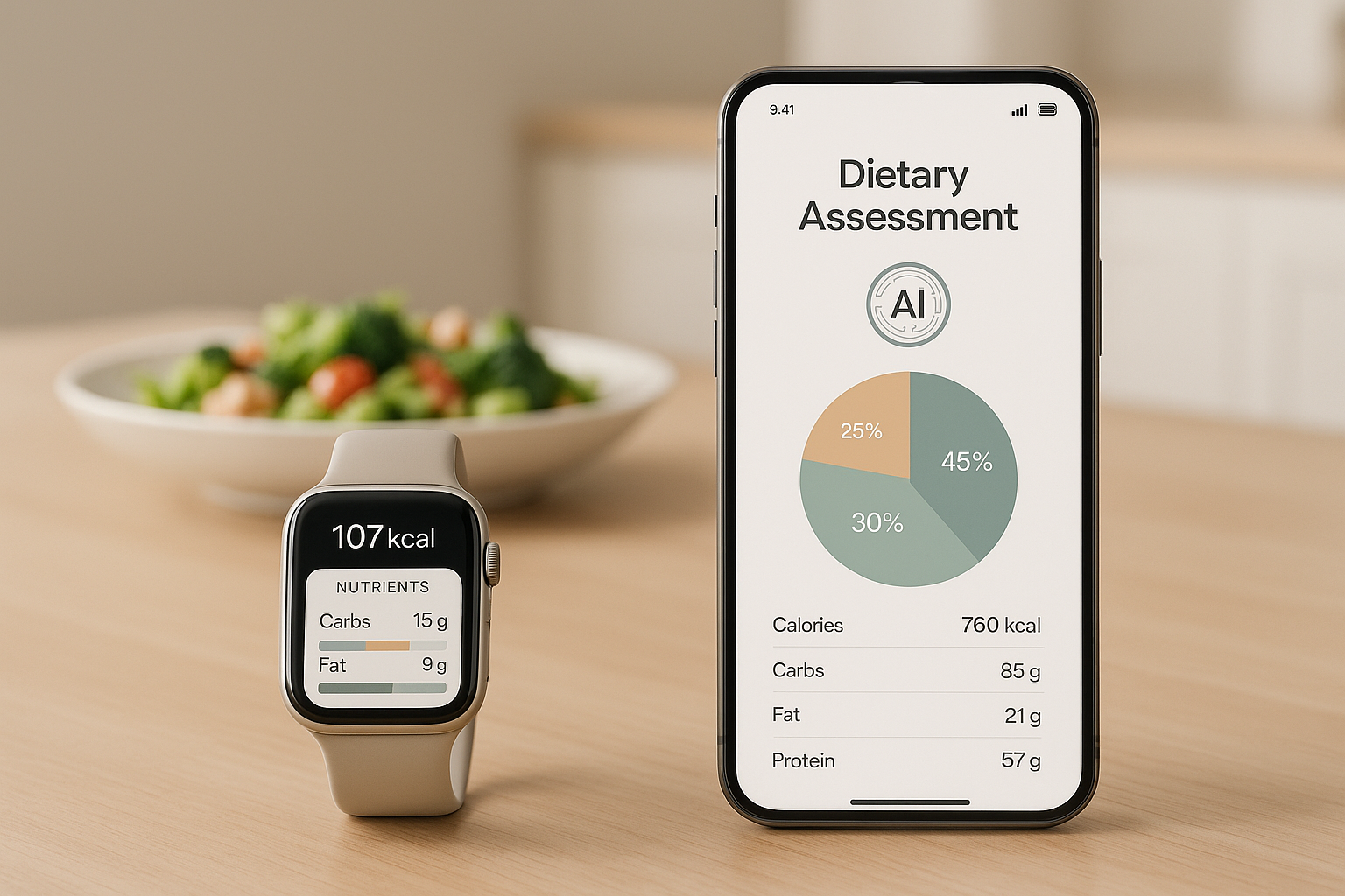 How AI Improves Dietary Assessments