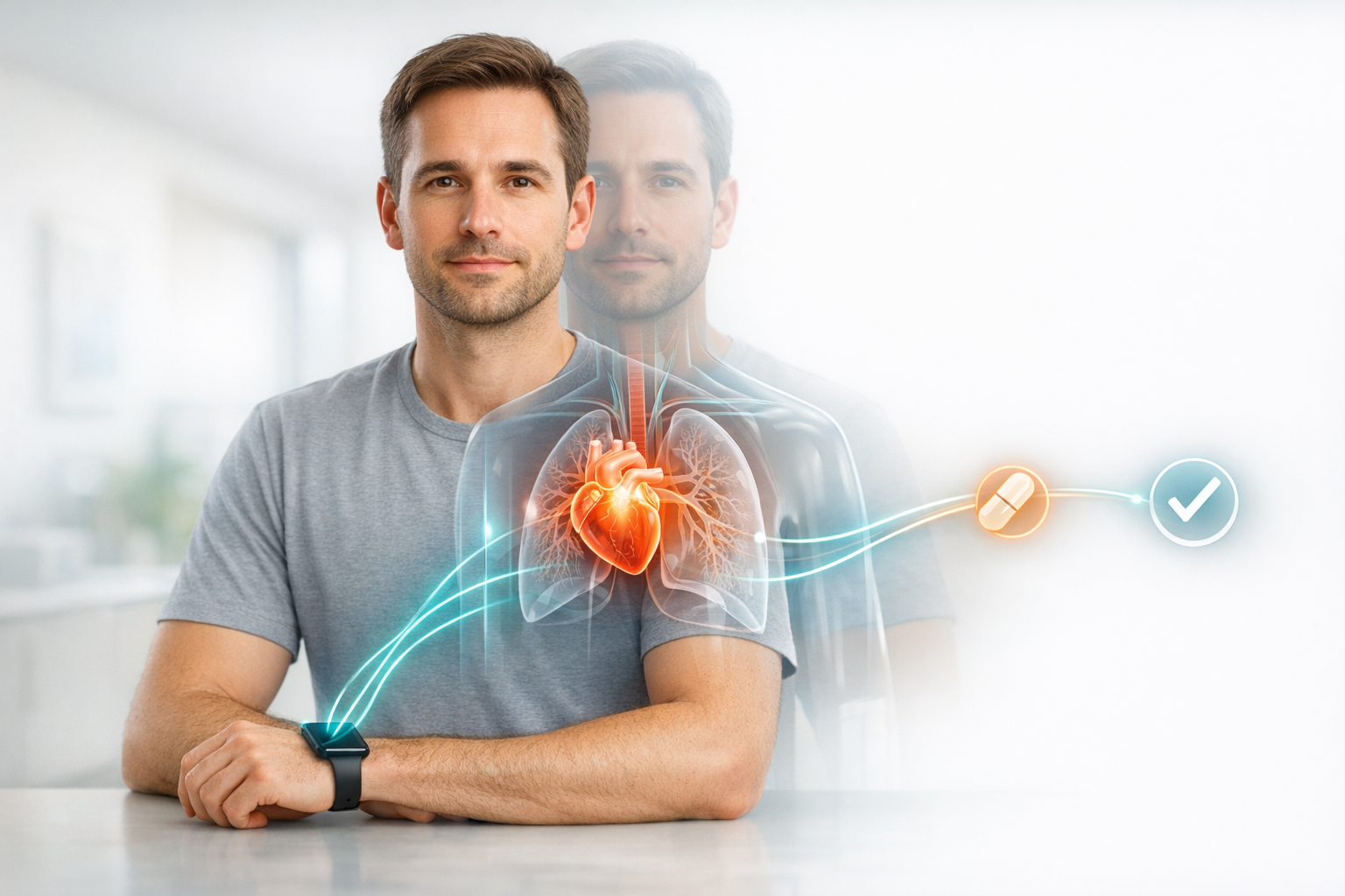 Precision Medicine with Real-Time Disease Simulations