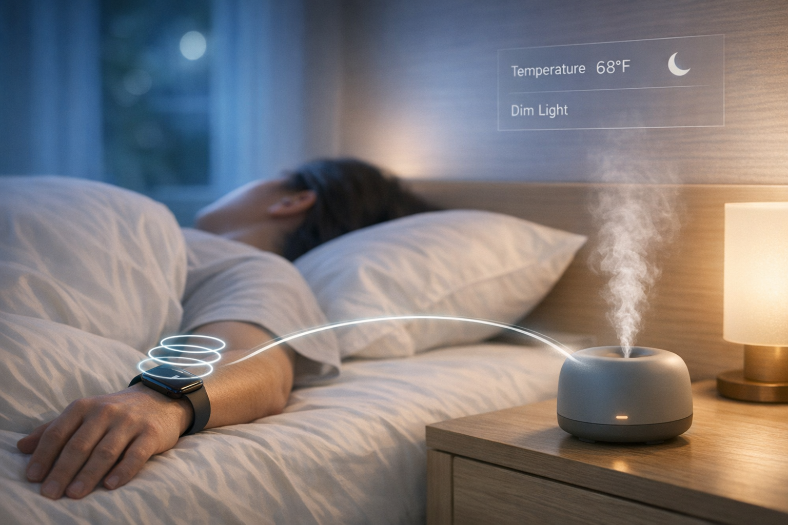 How AI Personalizes Sleep Scents