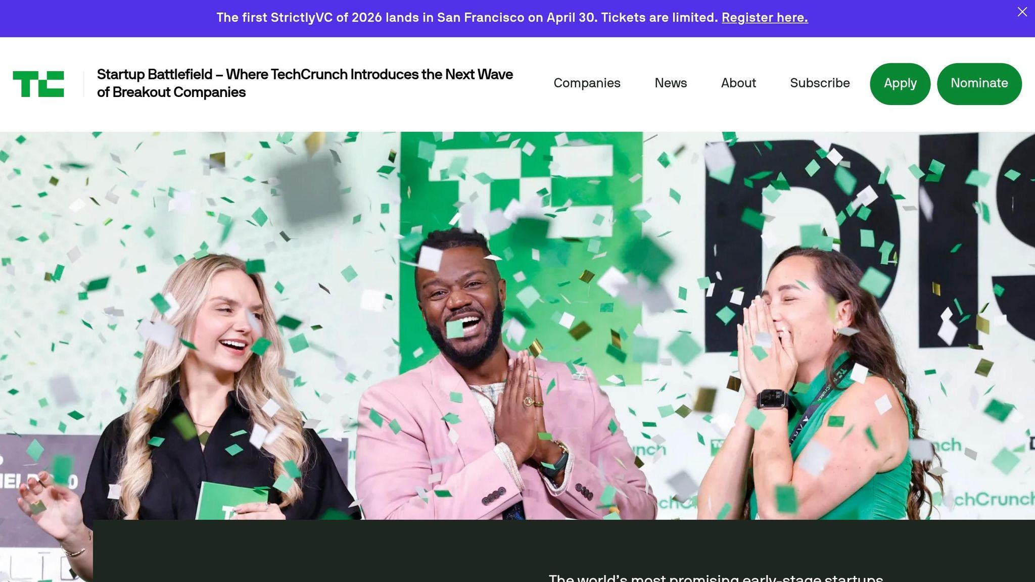 TechCrunch Battlefield