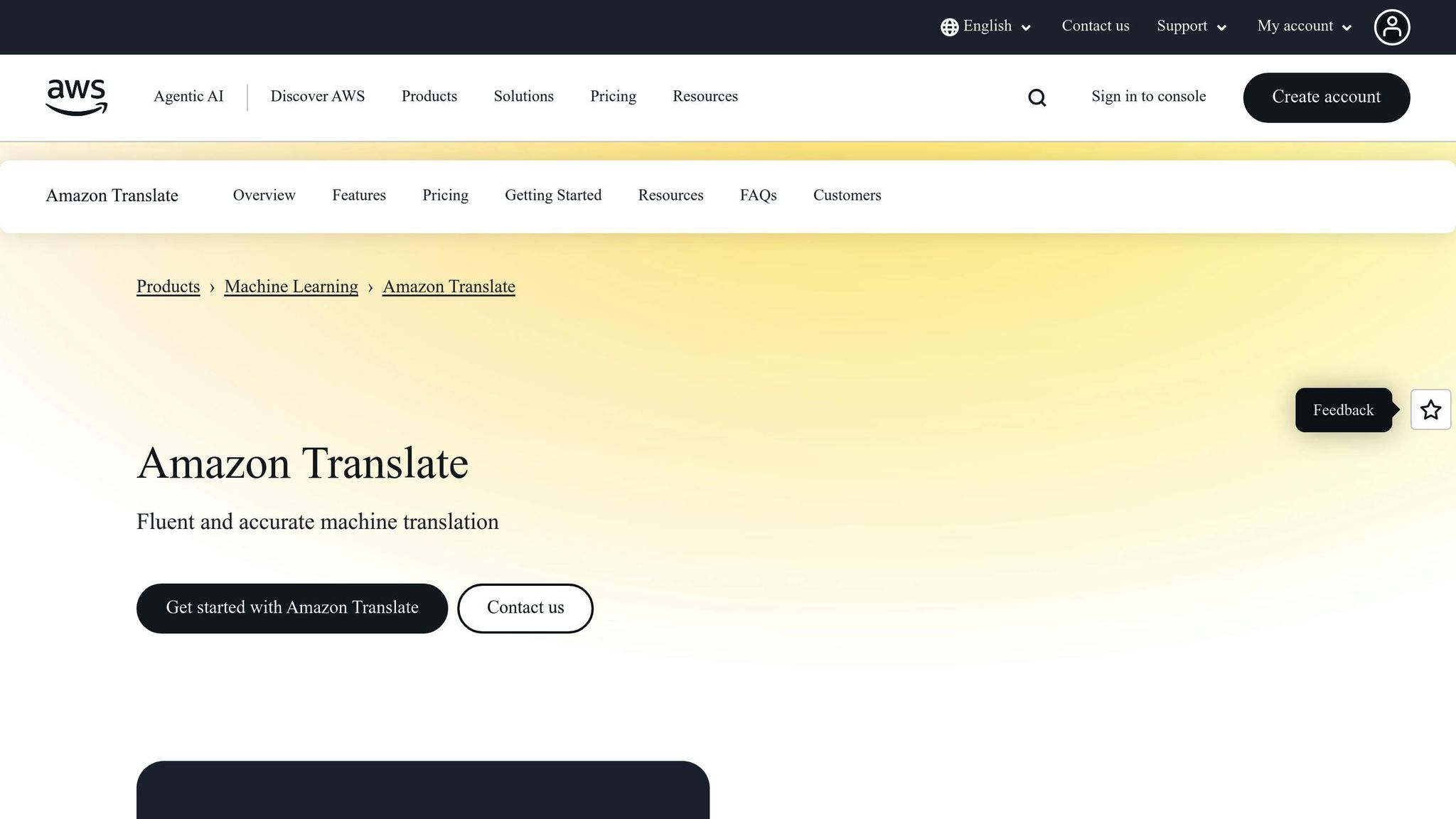 Amazon Translate