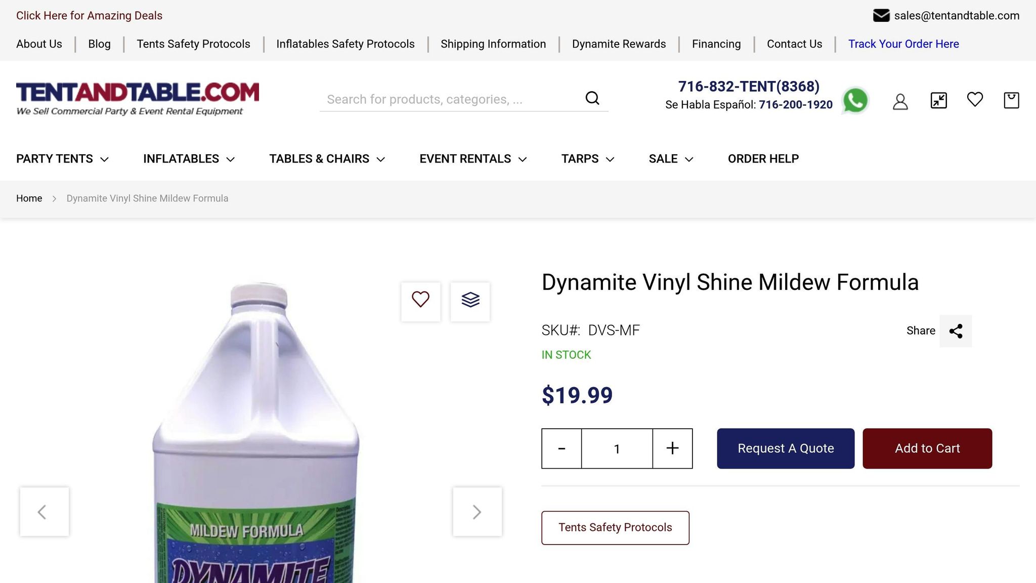 Dynamite Vinyl Shine