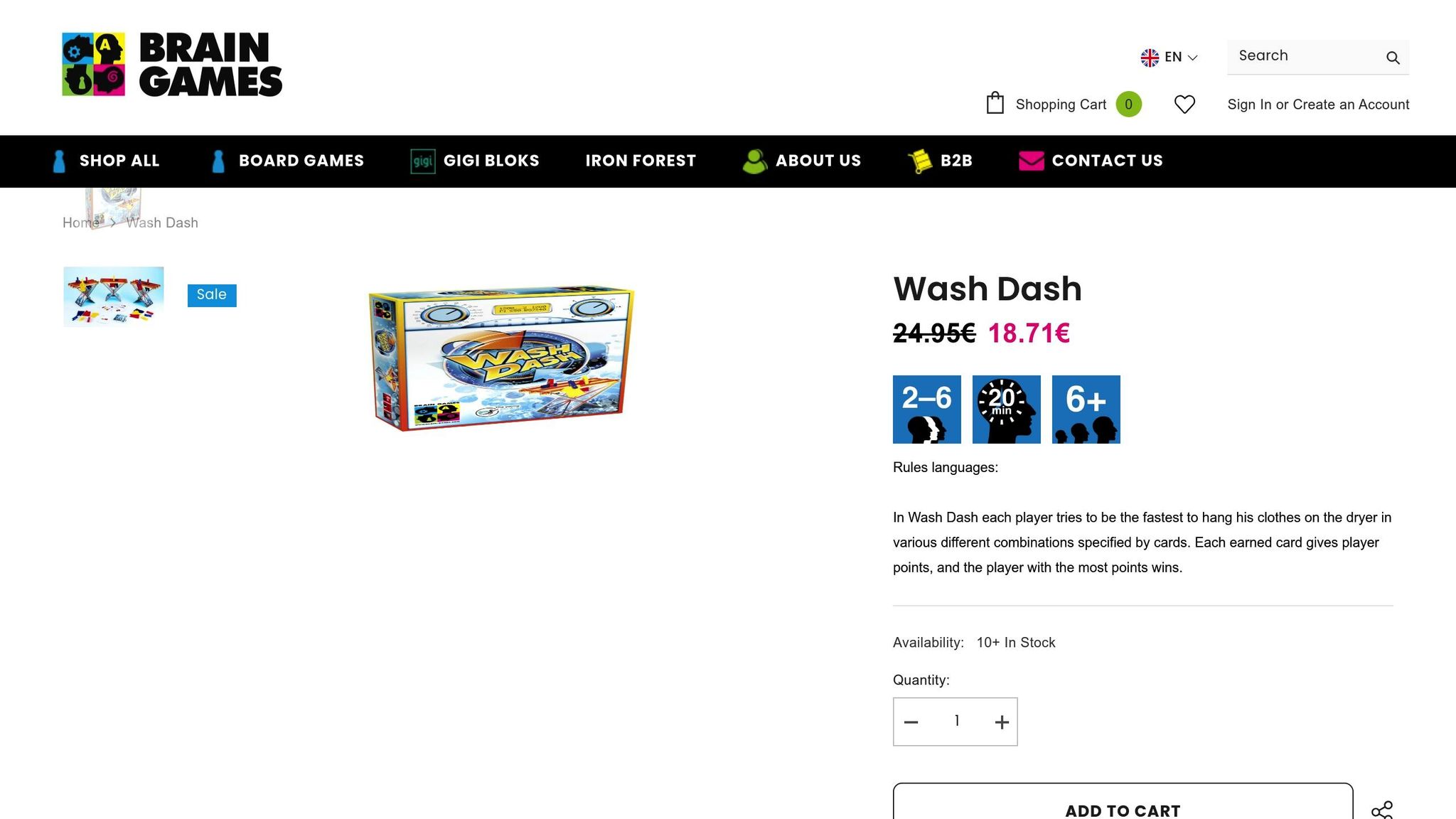 Wash Dash