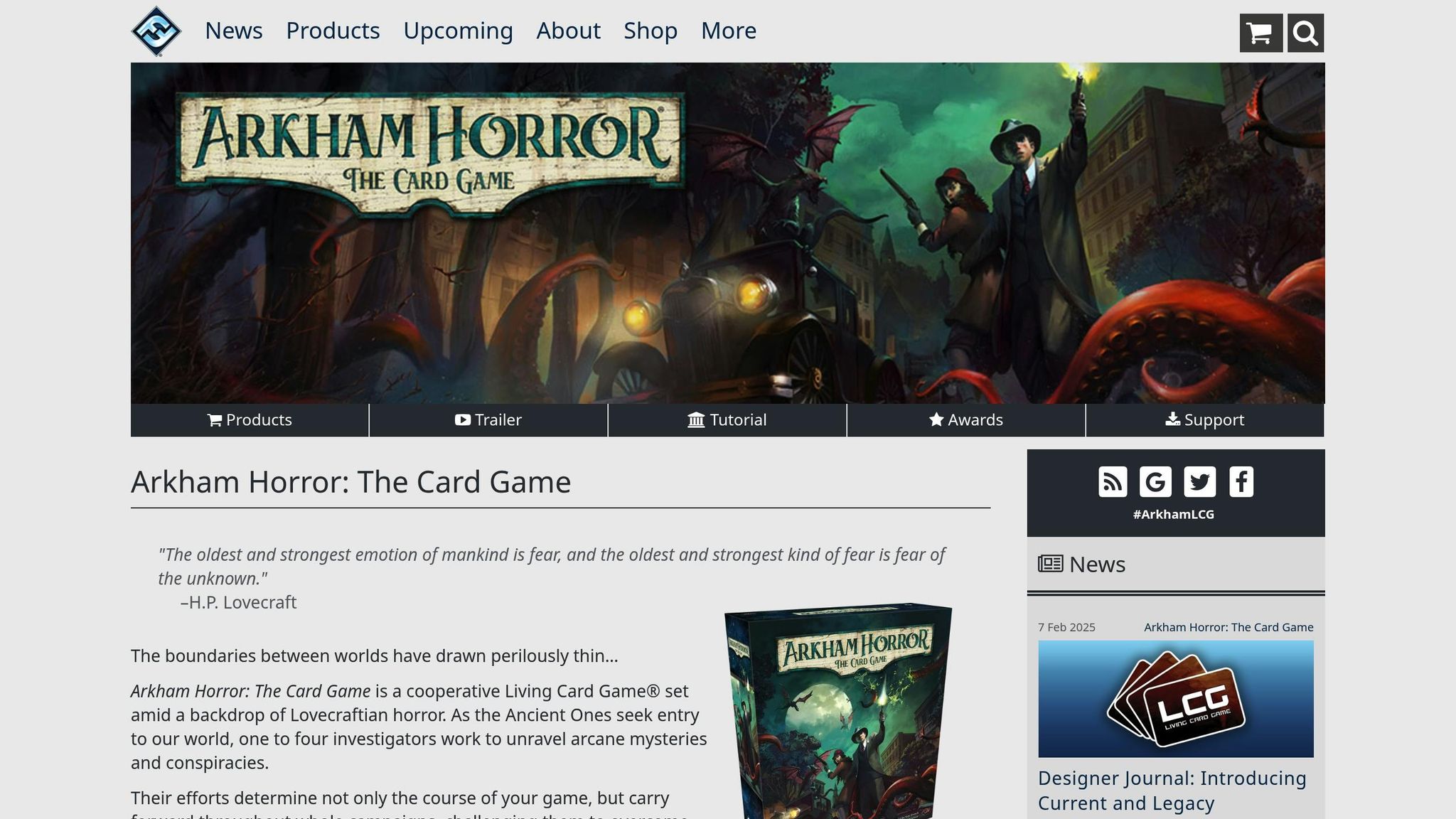 Arkham Horror: The Card Game