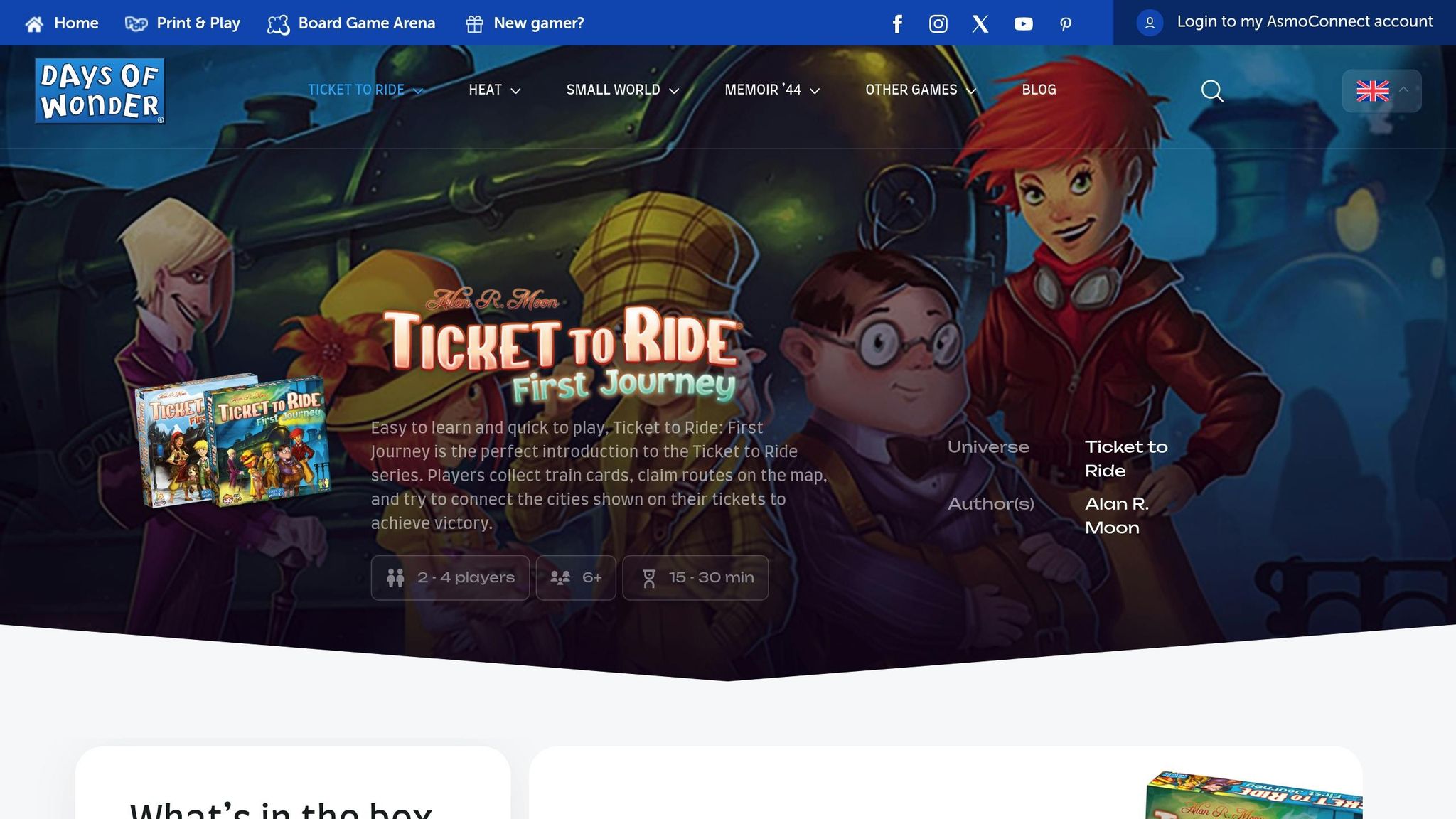 Ticket to Ride: First Journey