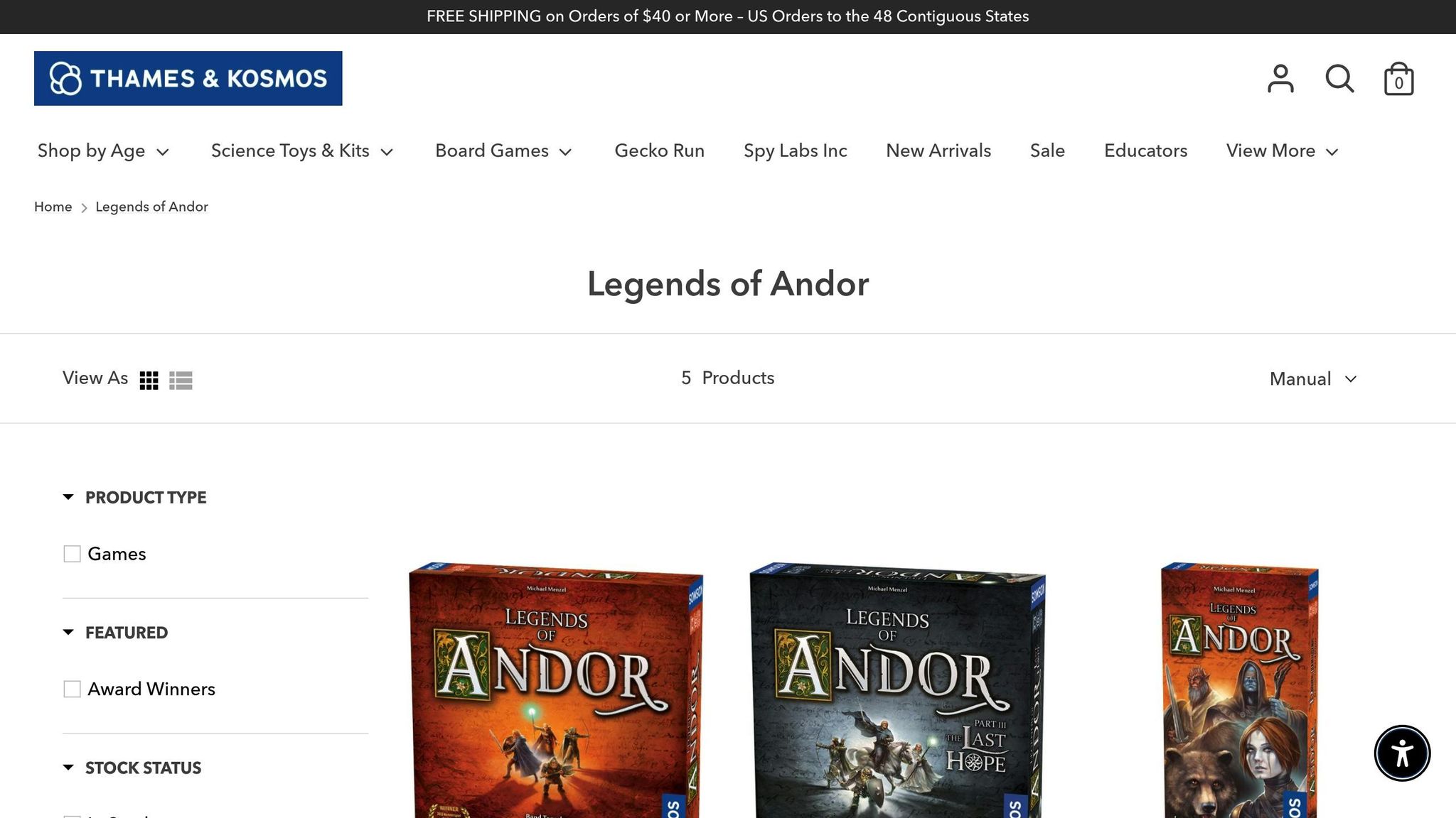 Legends of Andor