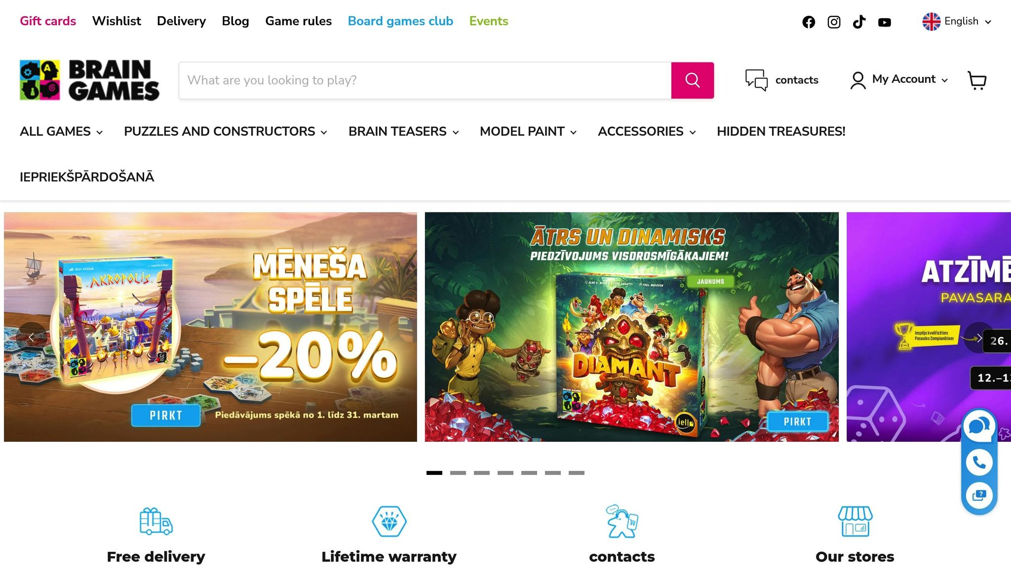 Shop PostCurious Games on Brain-Games.lv/en/