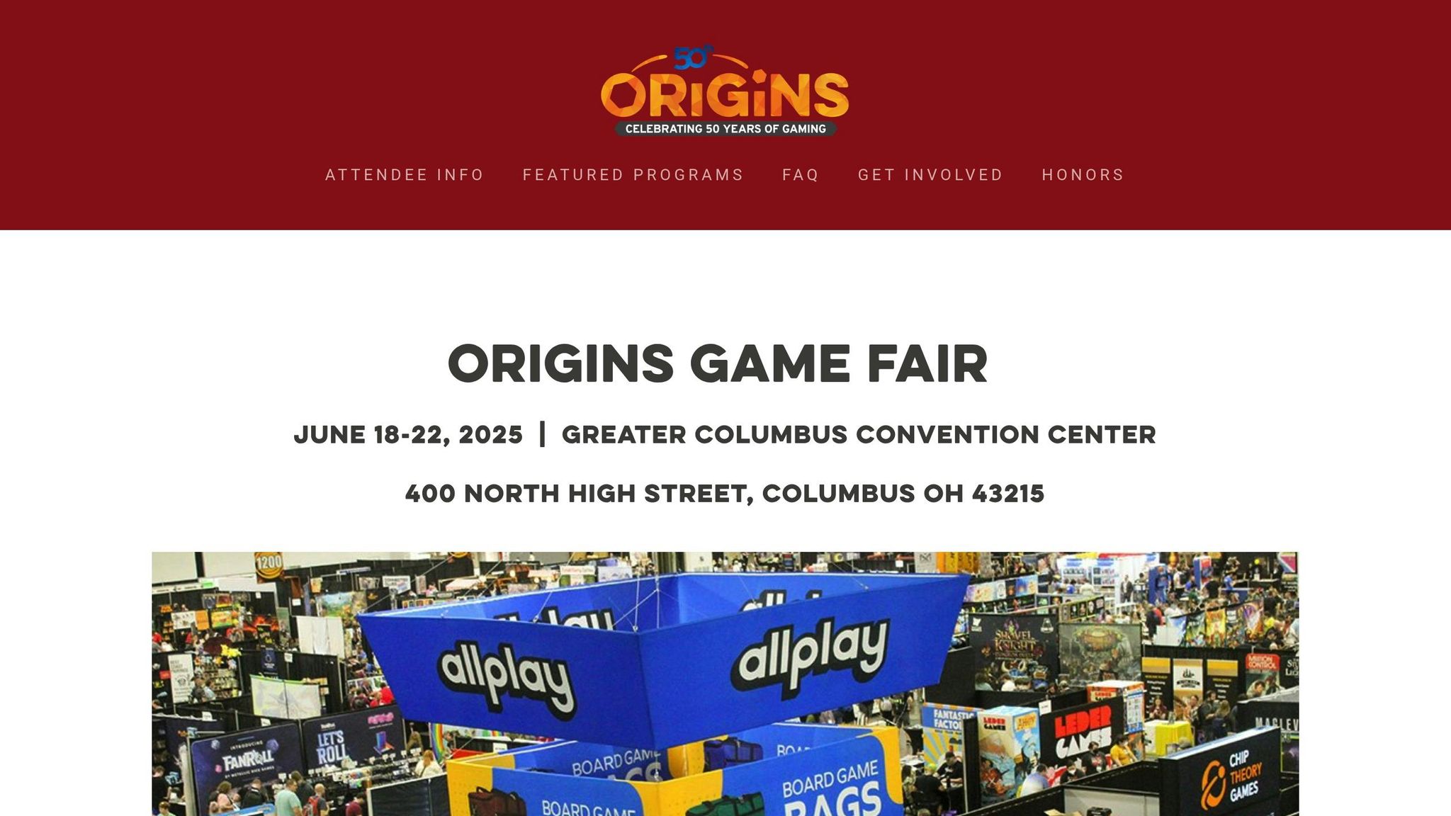 Origins Game Fair