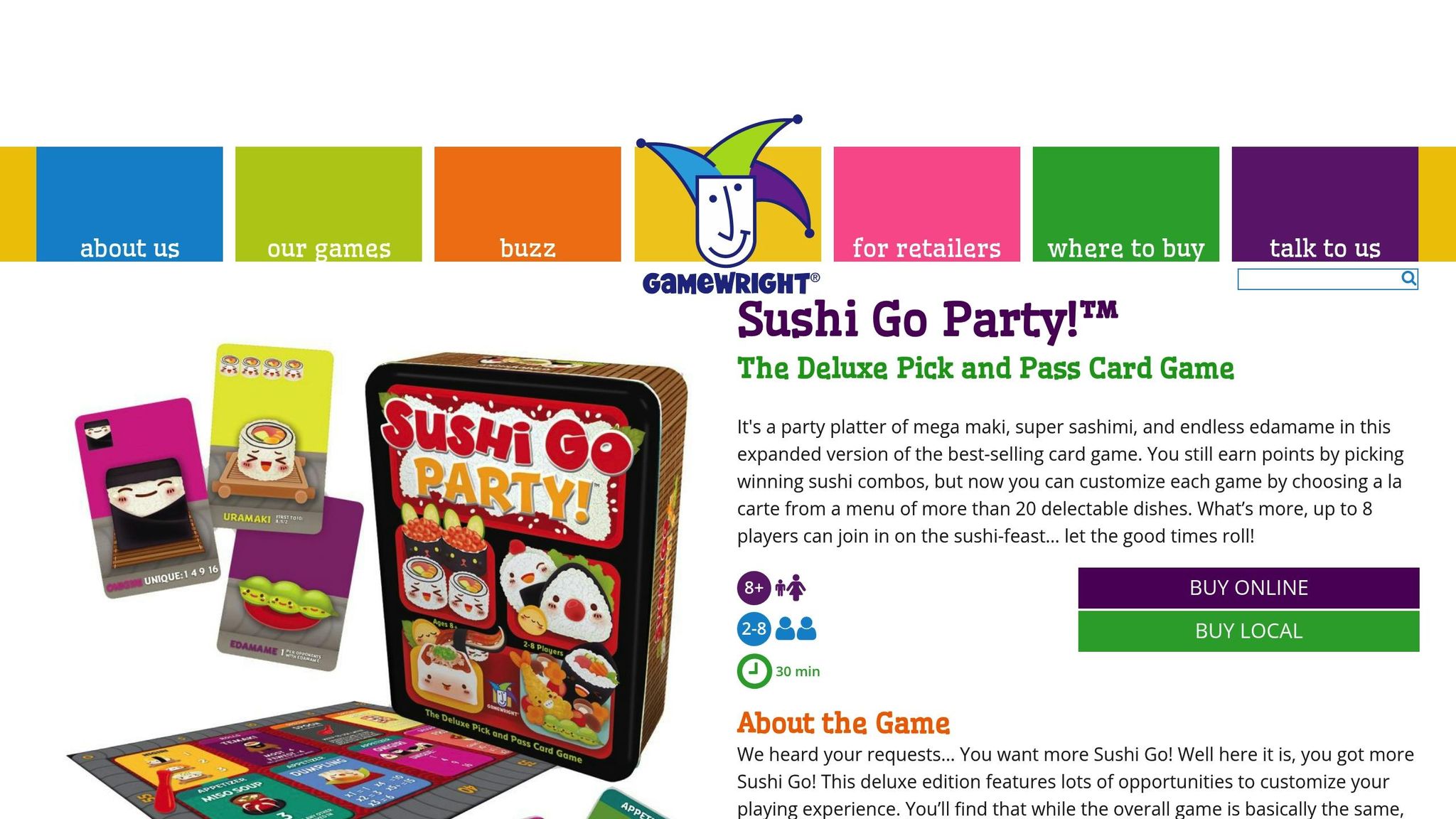 Sushi Go Party
