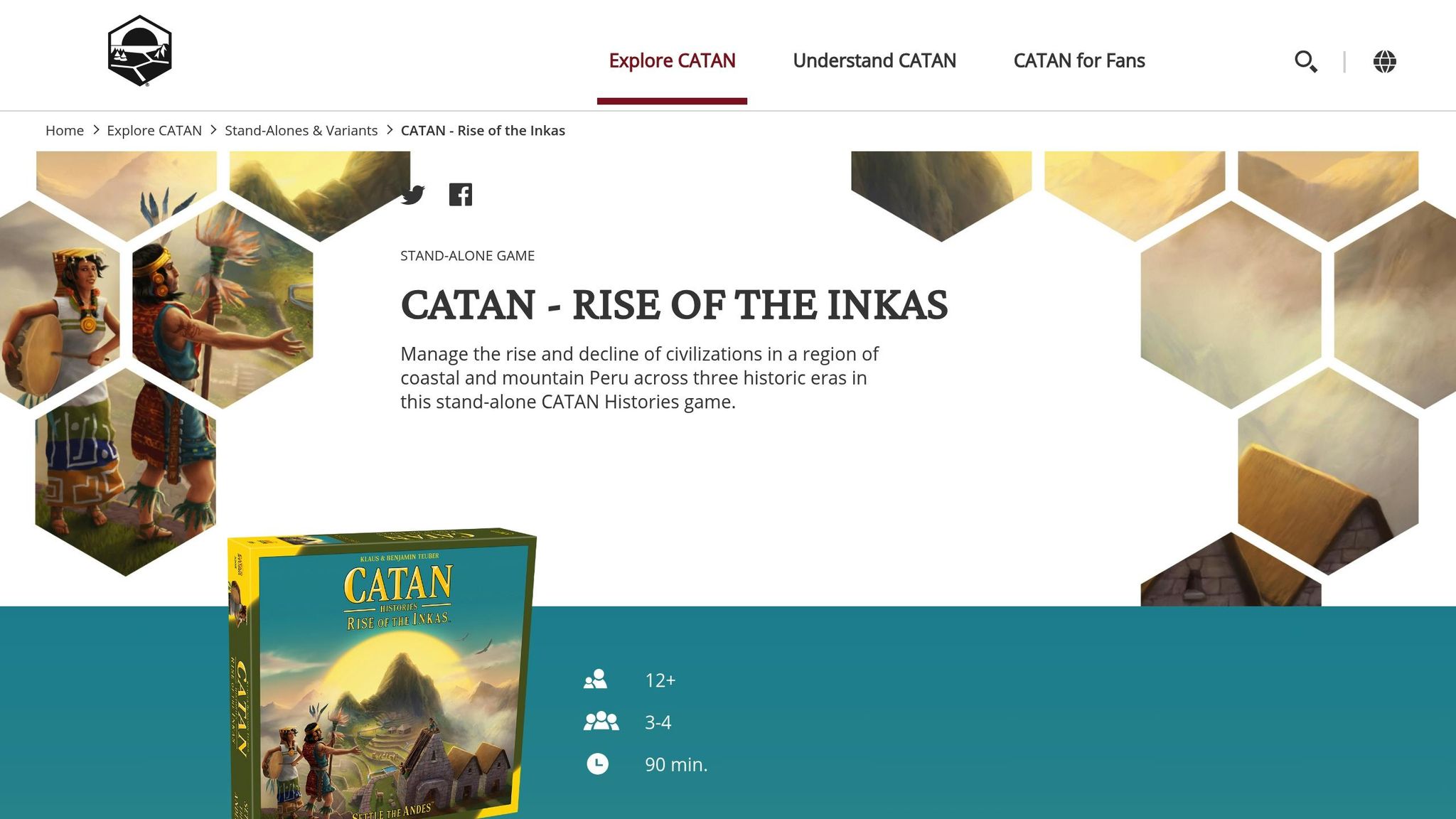 Catan: Rise of the Inkas