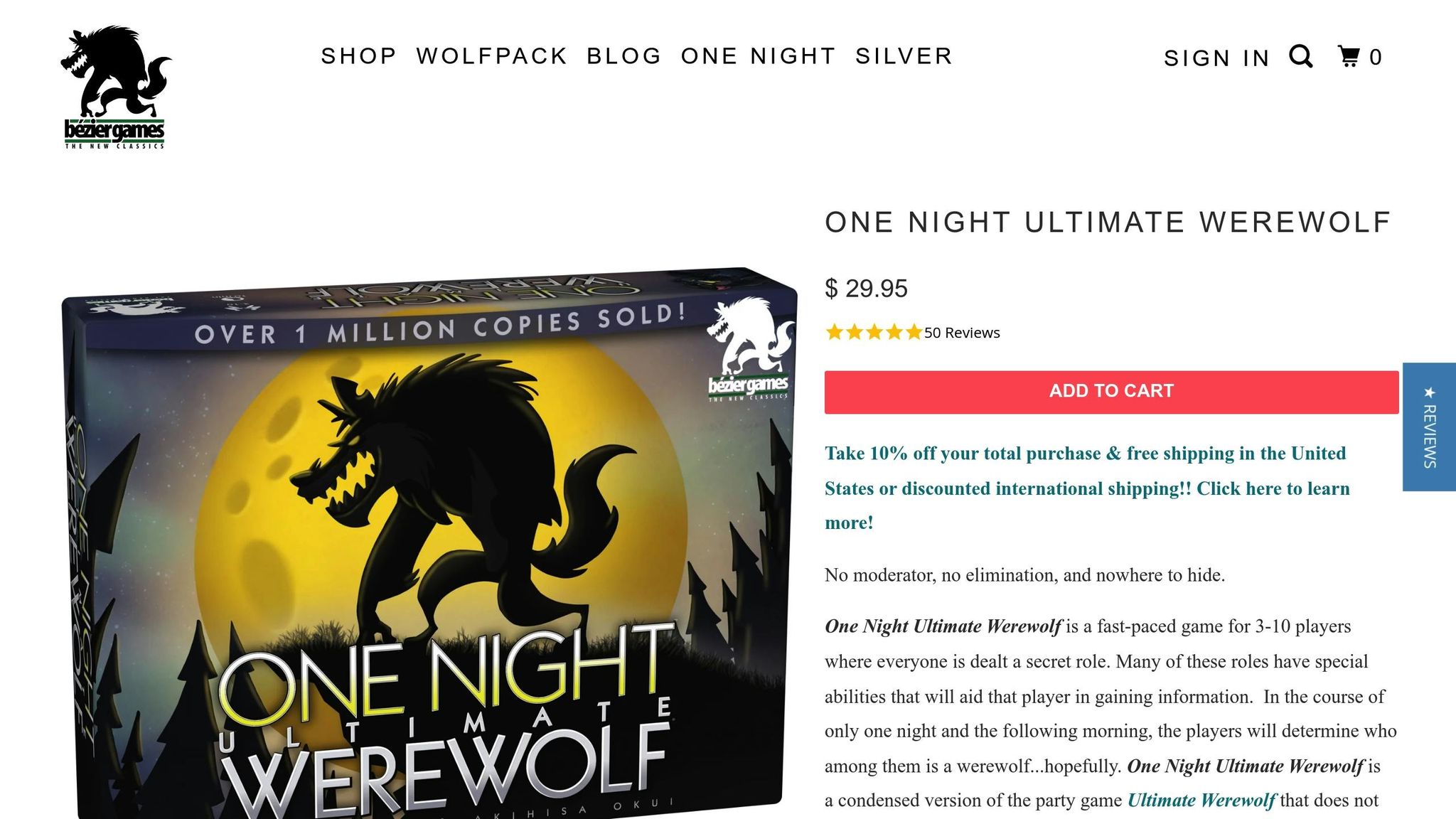One Night Ultimate Werewolf