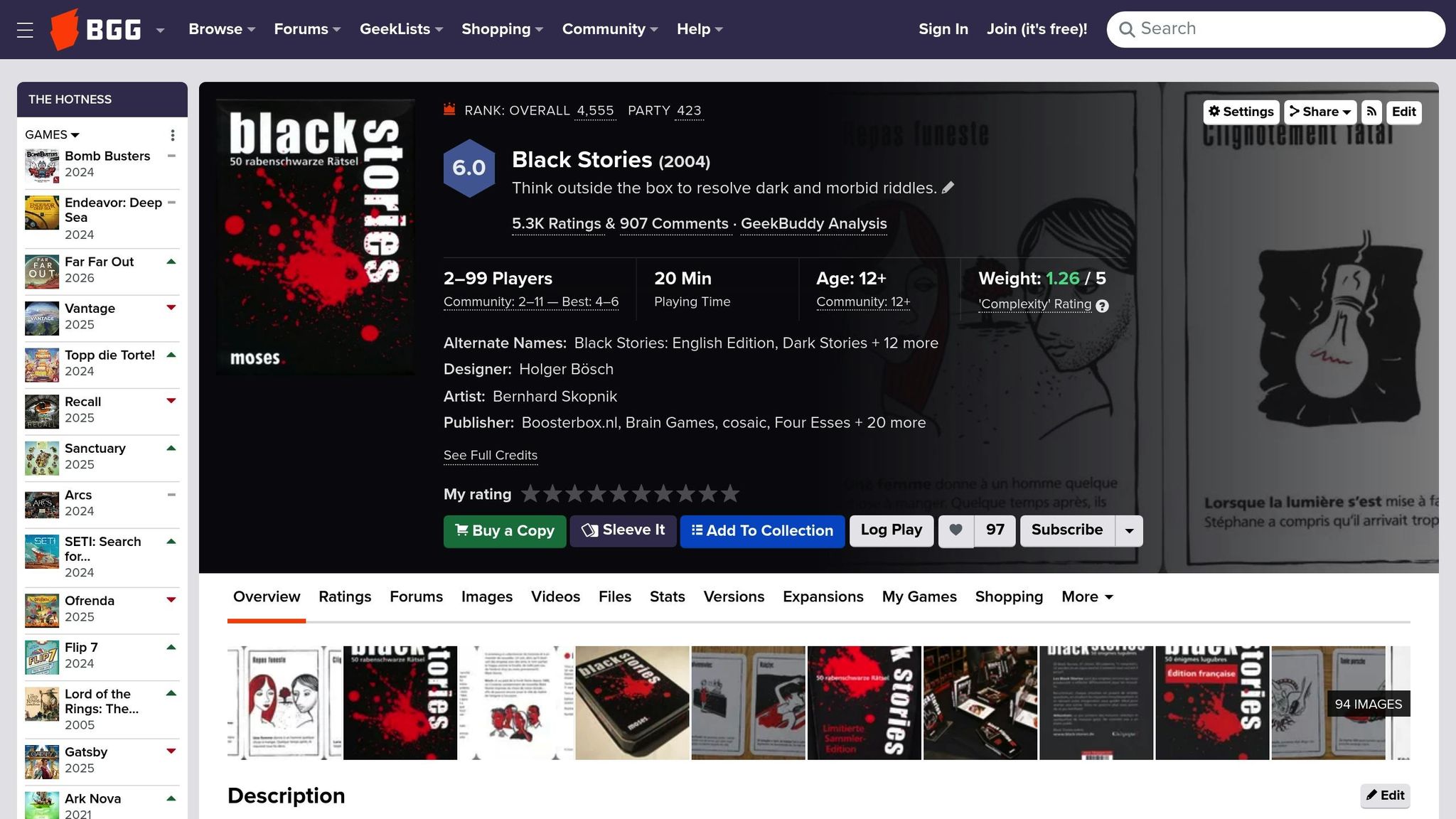 Black Stories