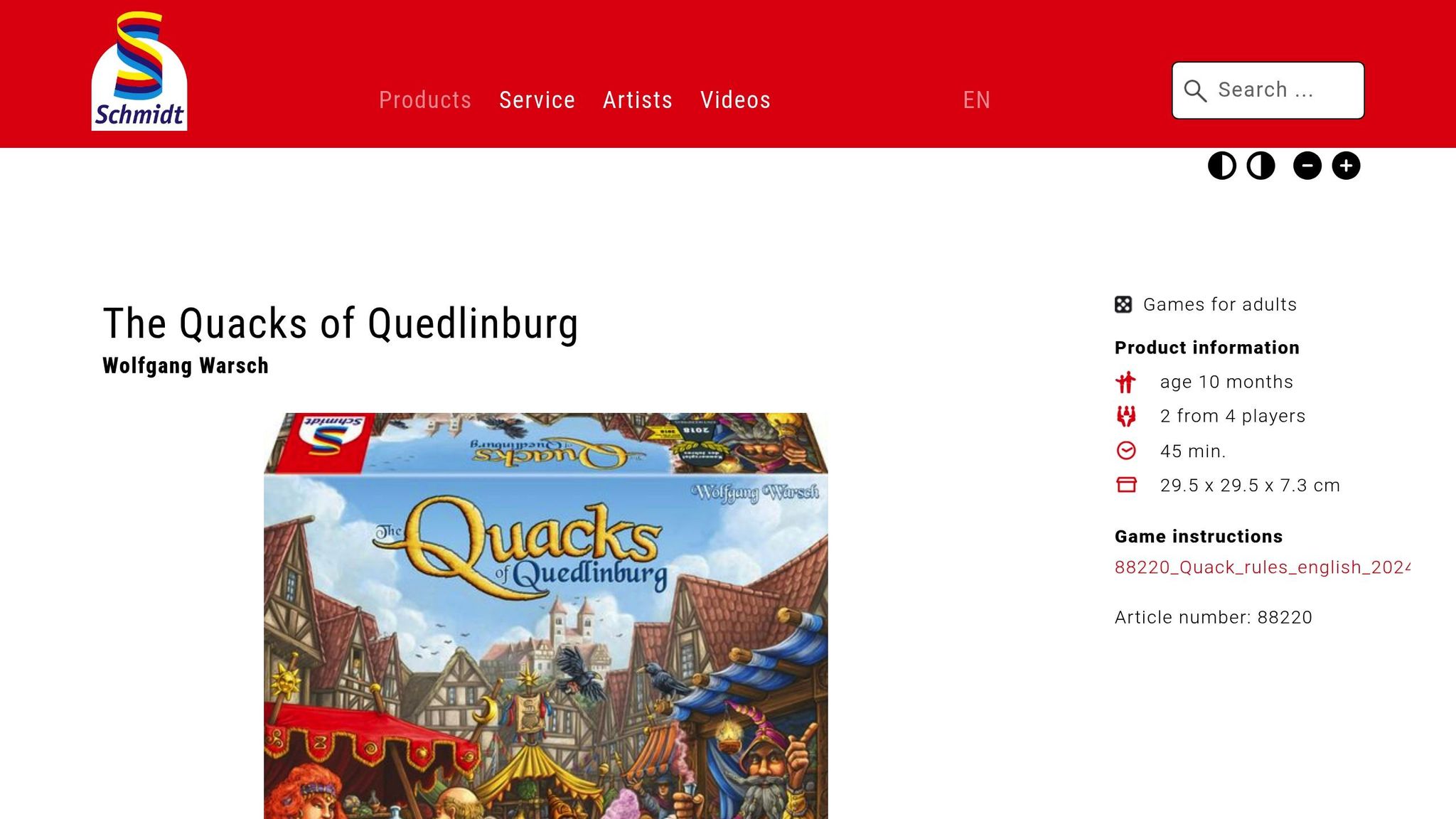 Quacks of Quedlinburg