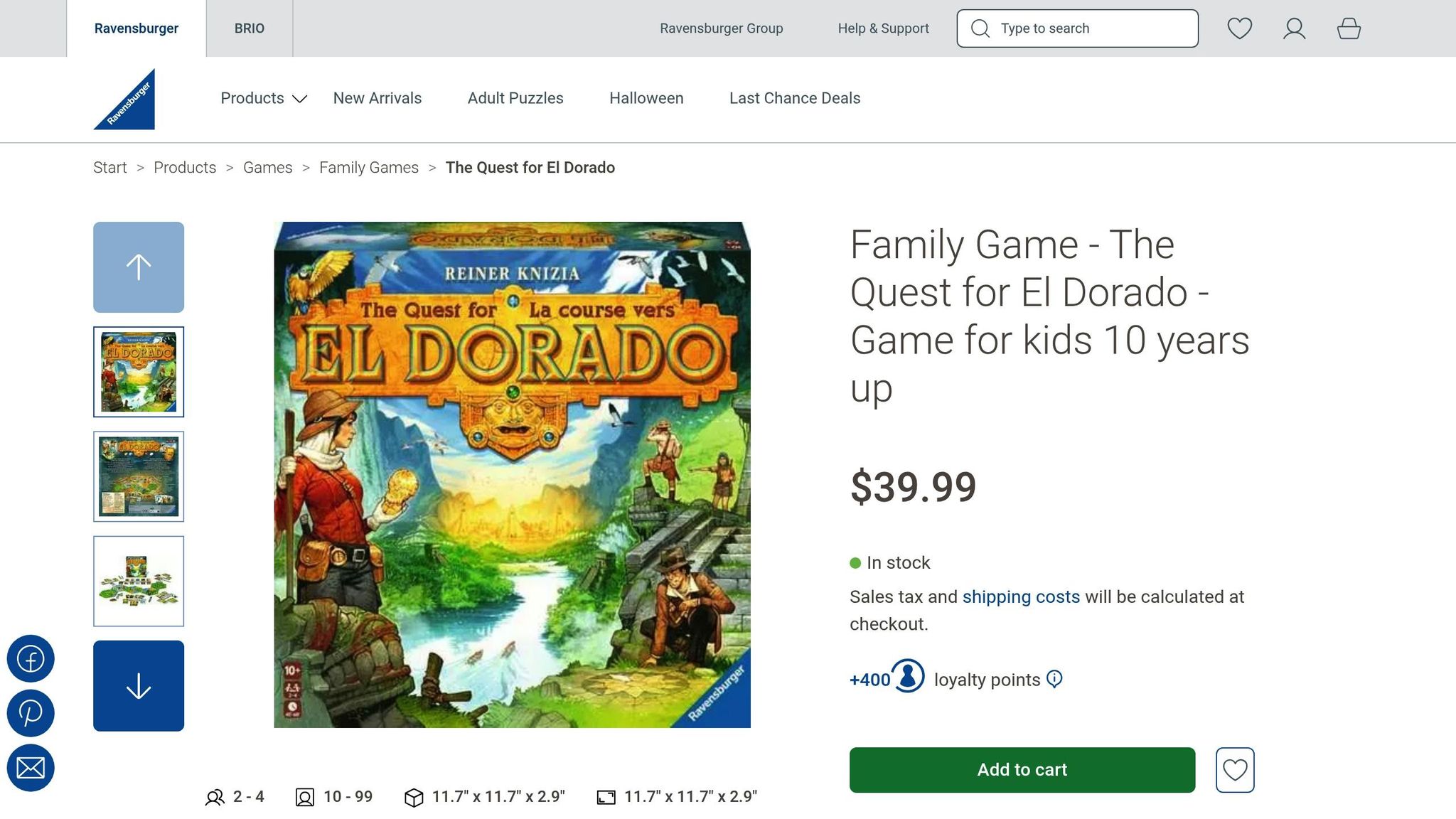 The Quest for El Dorado
