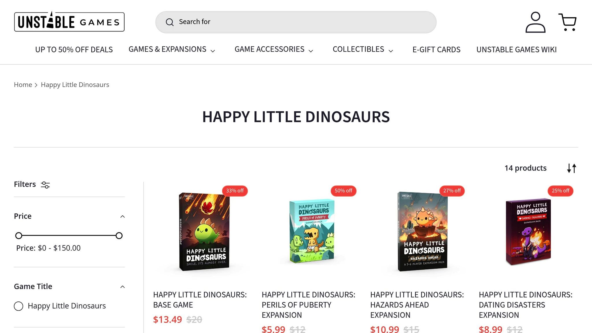 Happy Little Dinosaurs