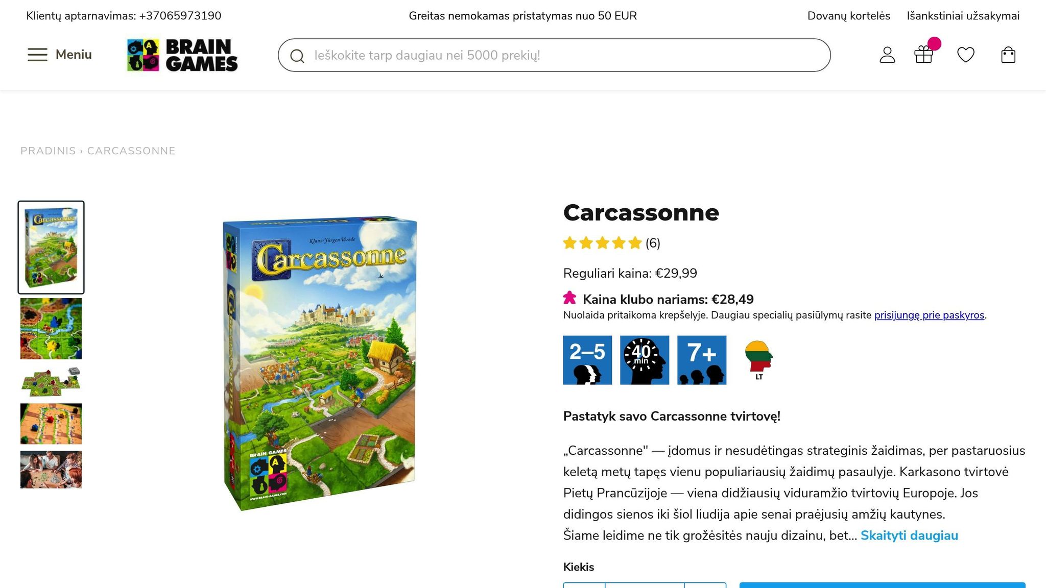 Carcassonne Baltic