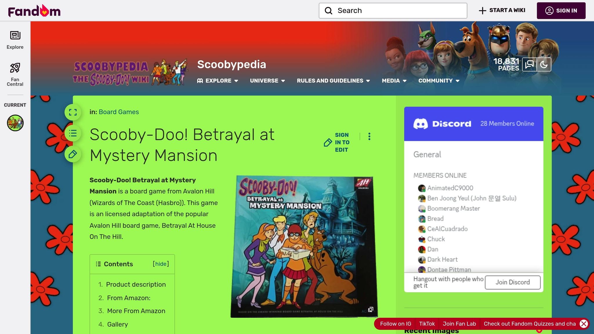 Scooby-Doo: Betrayal at Mystery Mansion