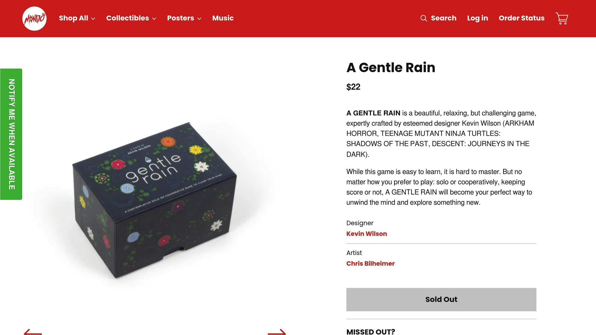 A Gentle Rain